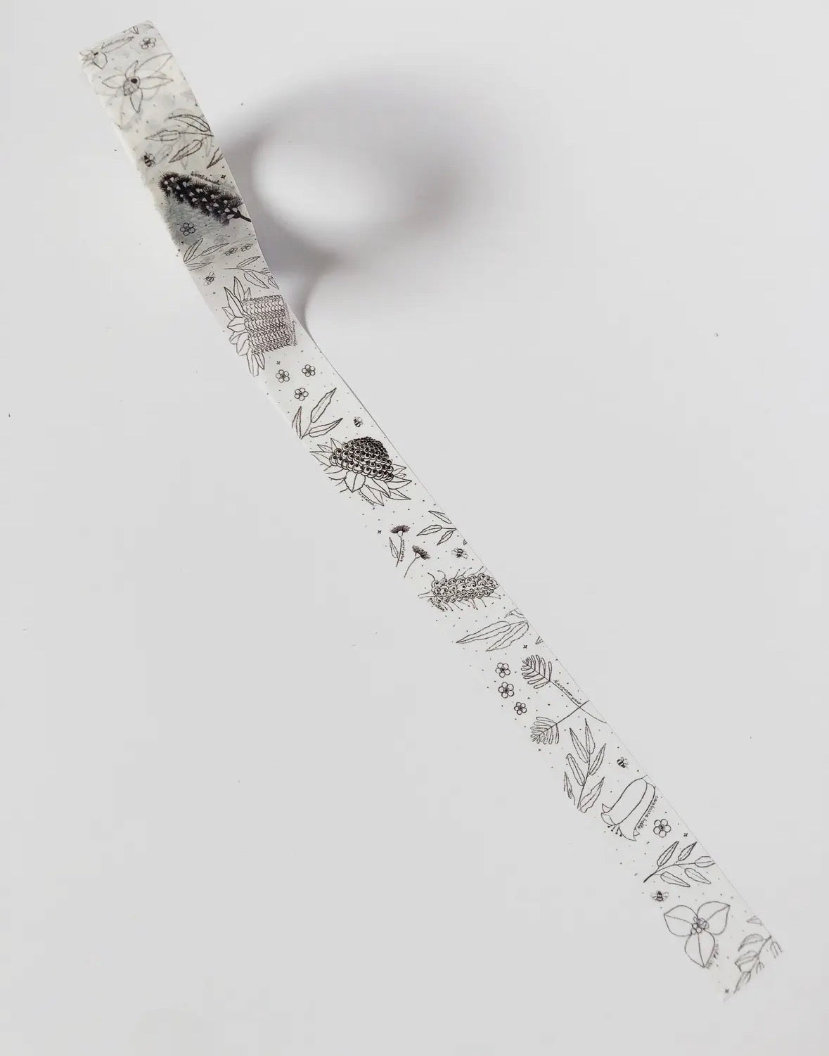 The Wattle Studio Washi Tape - Minimal Native Florals