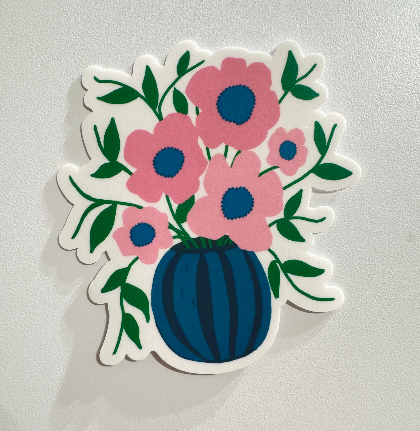 Vase of Flowers 5 Vinyl Sticker