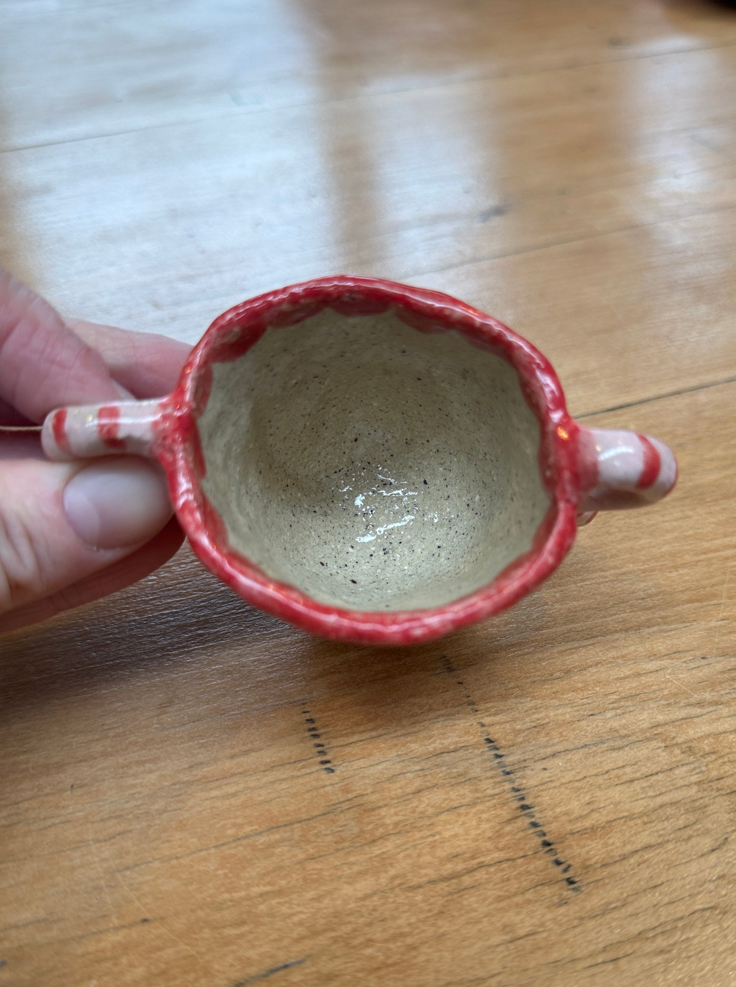 Decorative Heart Vase – One of a Kind Handbuilt Ceramics