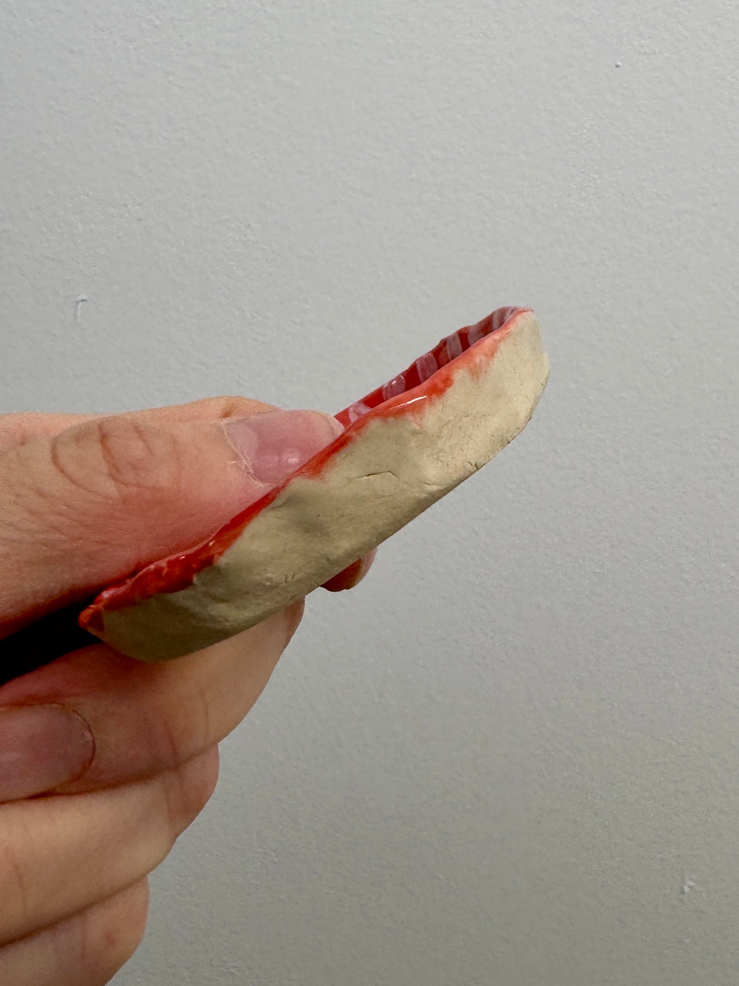Handbuilt Ceramic Trinket Dish - Small Heart