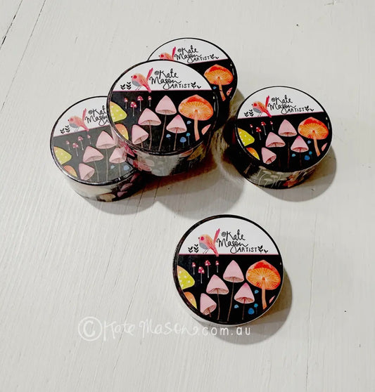 Kate Mason Washi Tape - Mushrooms