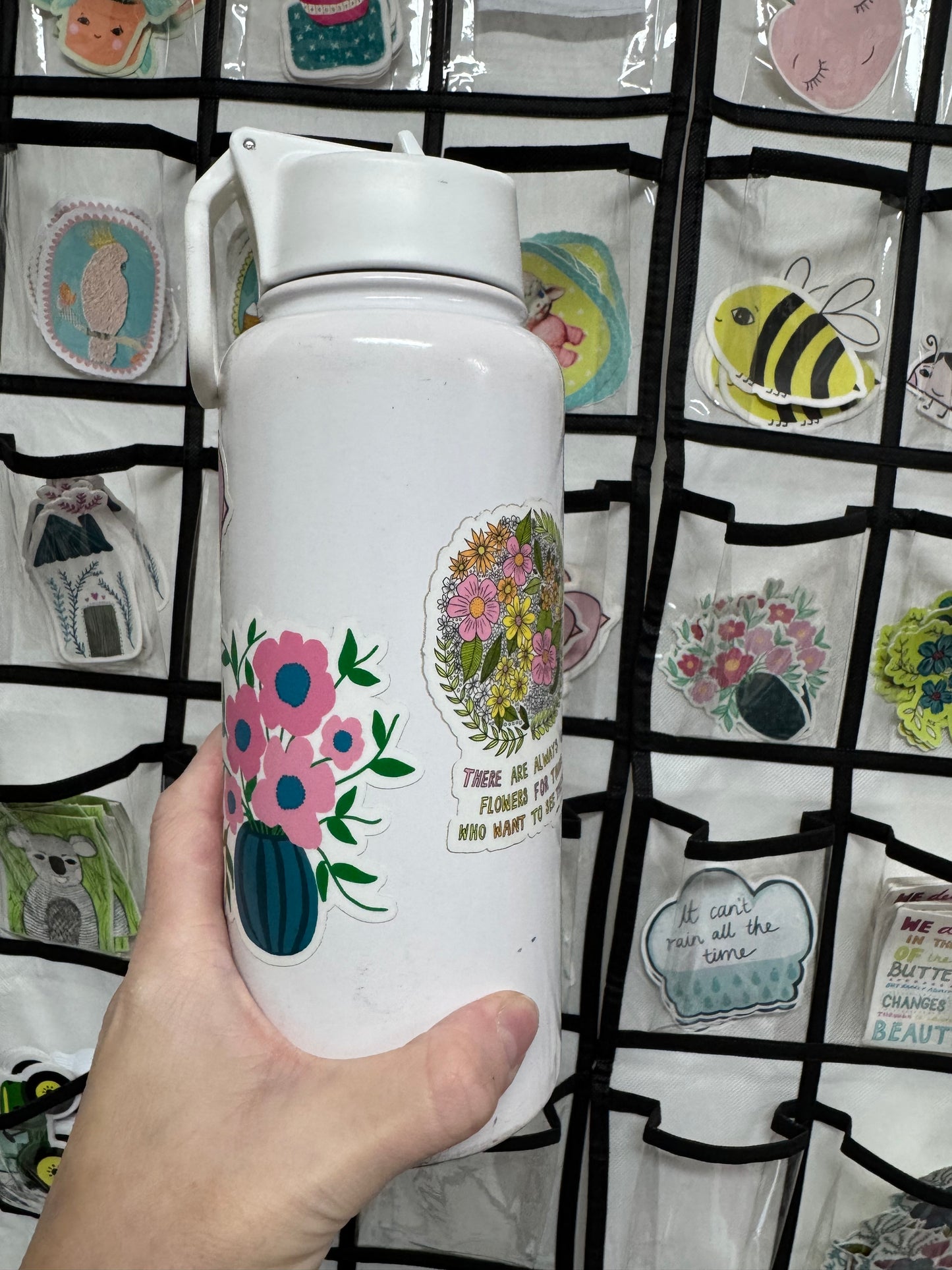 Vase of Flowers 5 Vinyl Sticker
