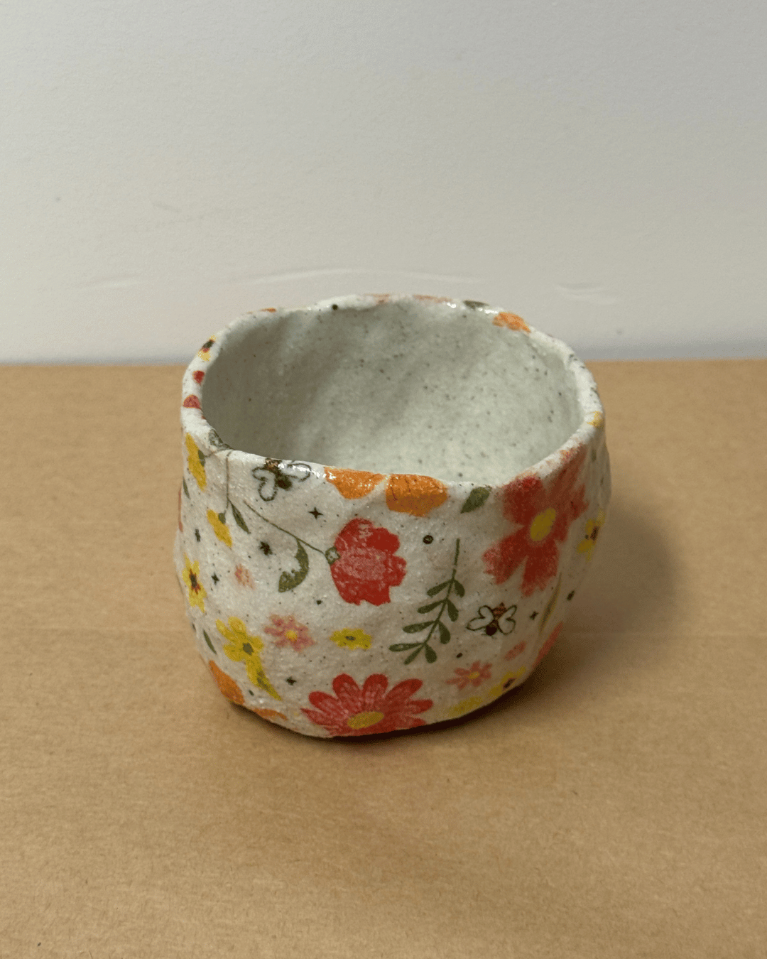 Ceramic Underglaze Transfer Paper - Bee Florals