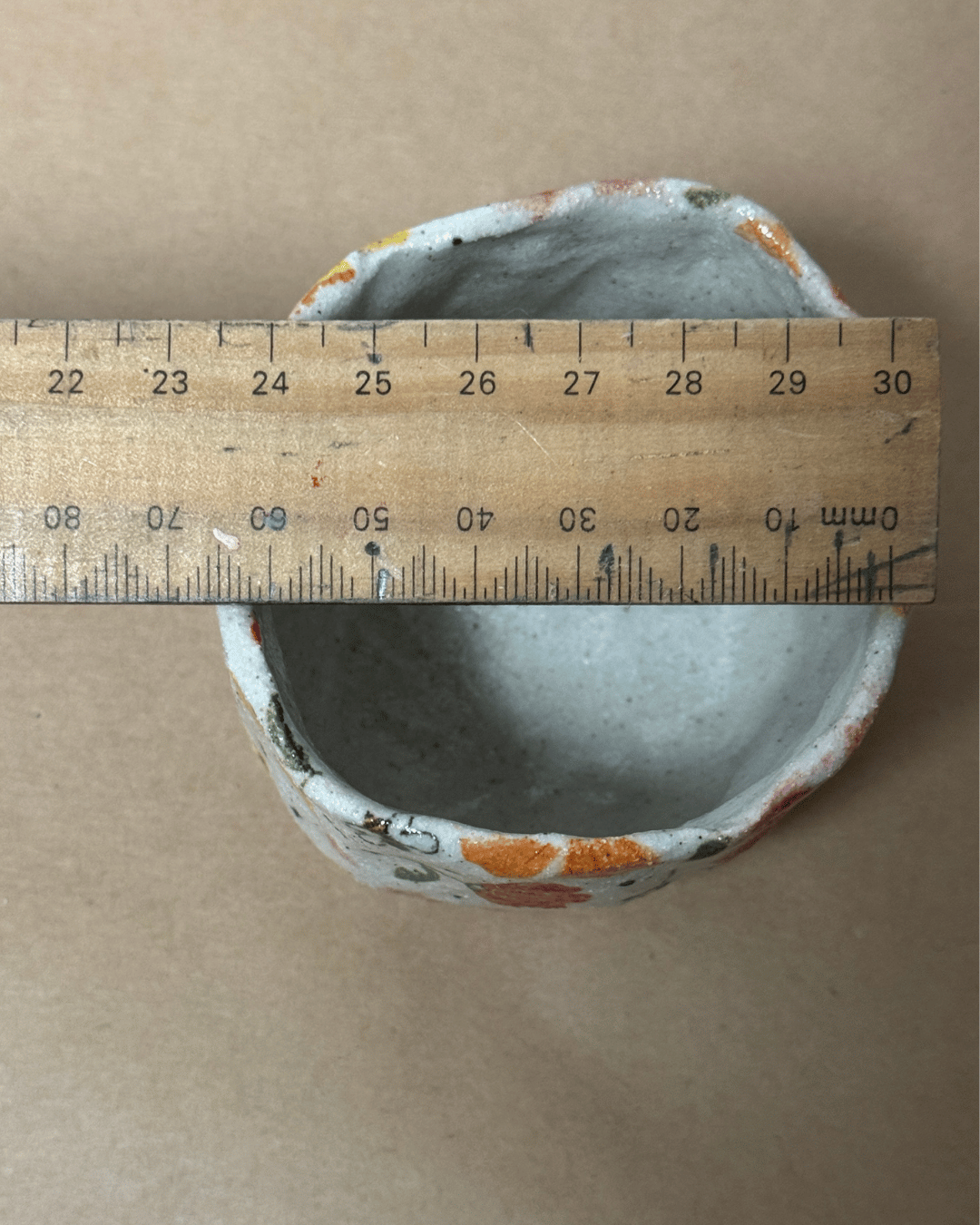 Ceramic Floral Vessel