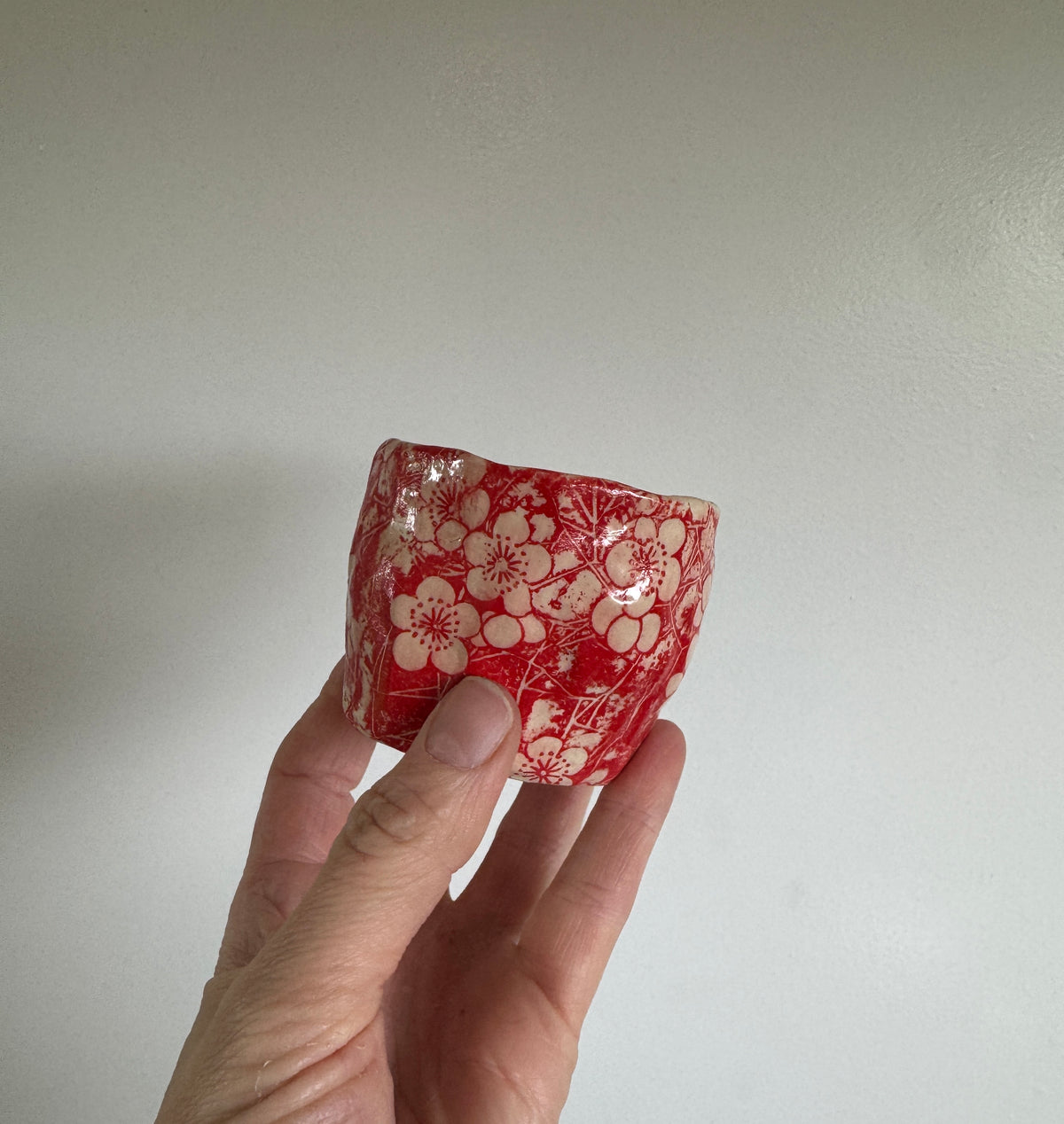 Ceramics - Espresso Mug - Red