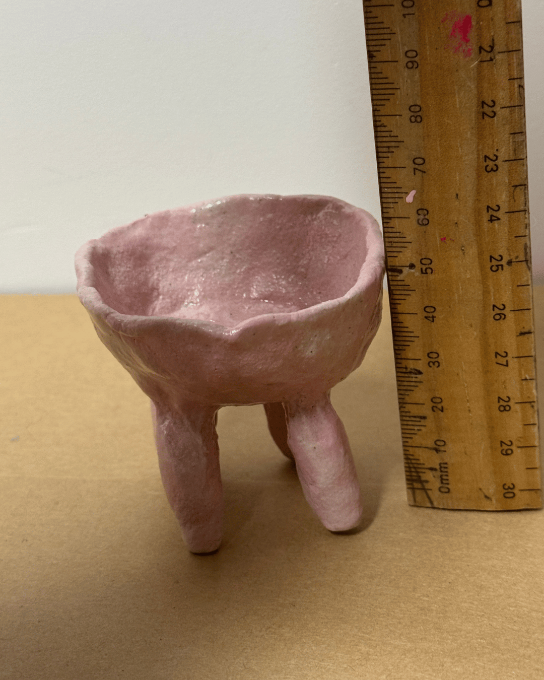 Ceramic Heart Dish with Legs