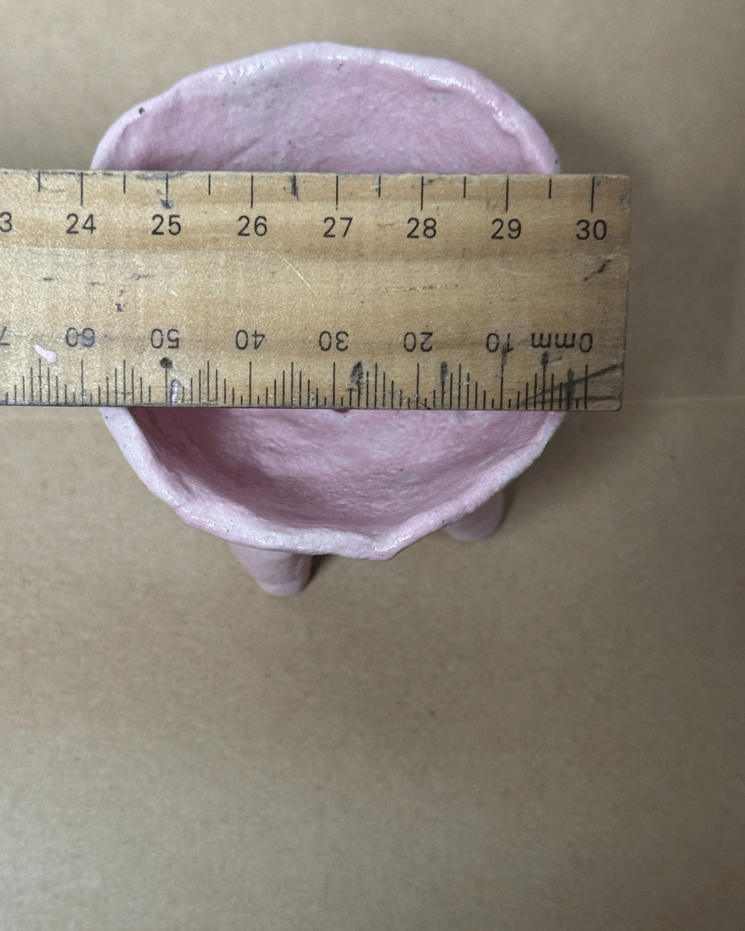 Ceramic Heart Dish with Legs