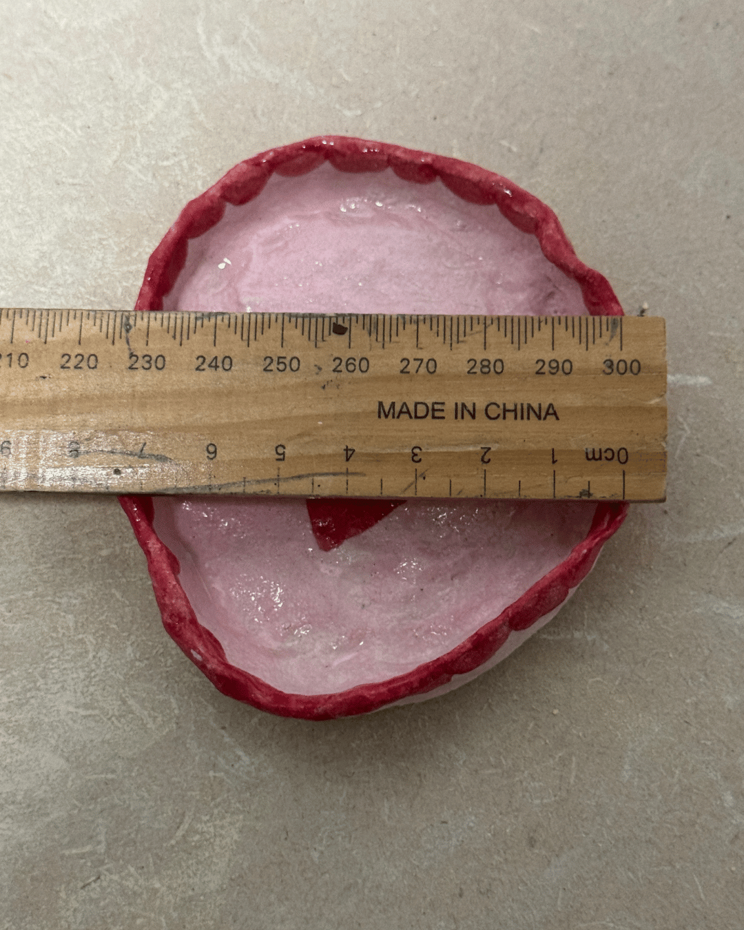 Ceramic Heart Dish (Mini Plate) 1