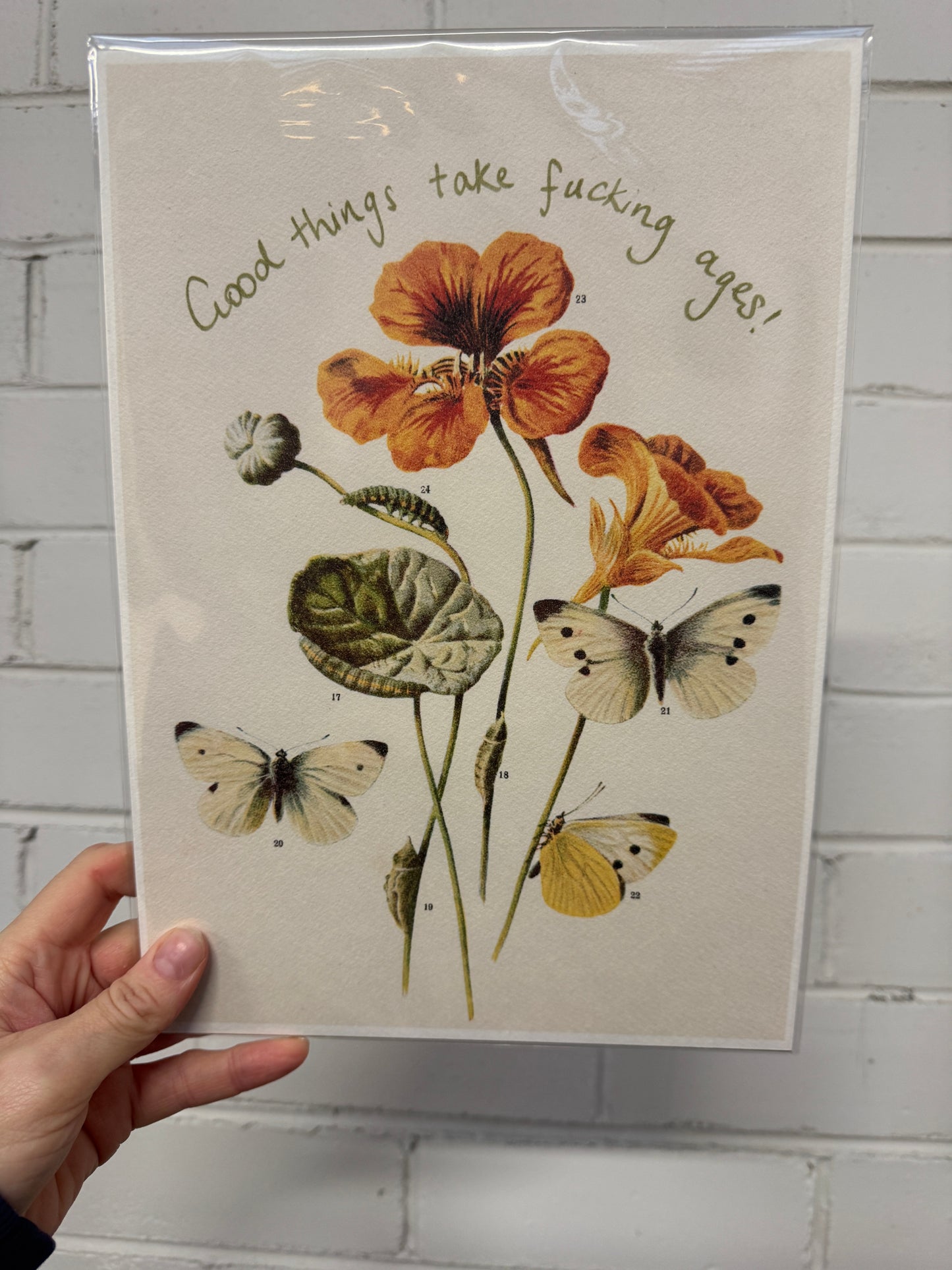Art Print | A4 Size | Good things take fking ages