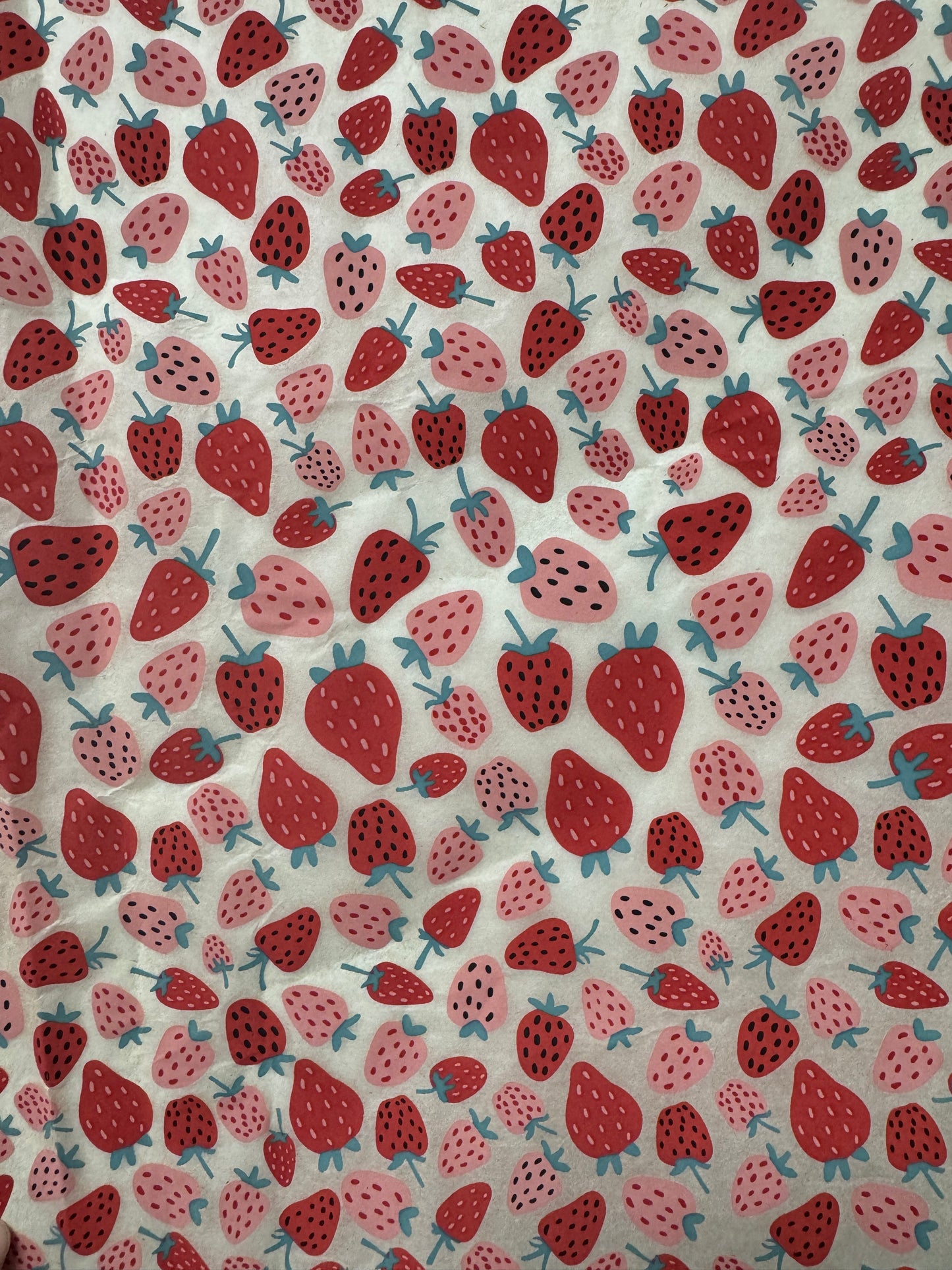 Ceramic Underglaze Transfer Paper - Strawberries