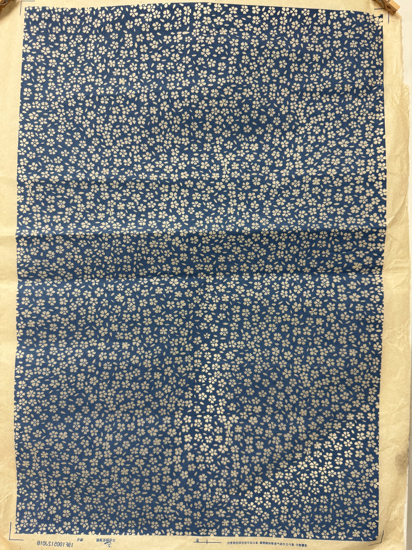 Ceramic Underglaze Transfer Paper - Mini Blue Daisies