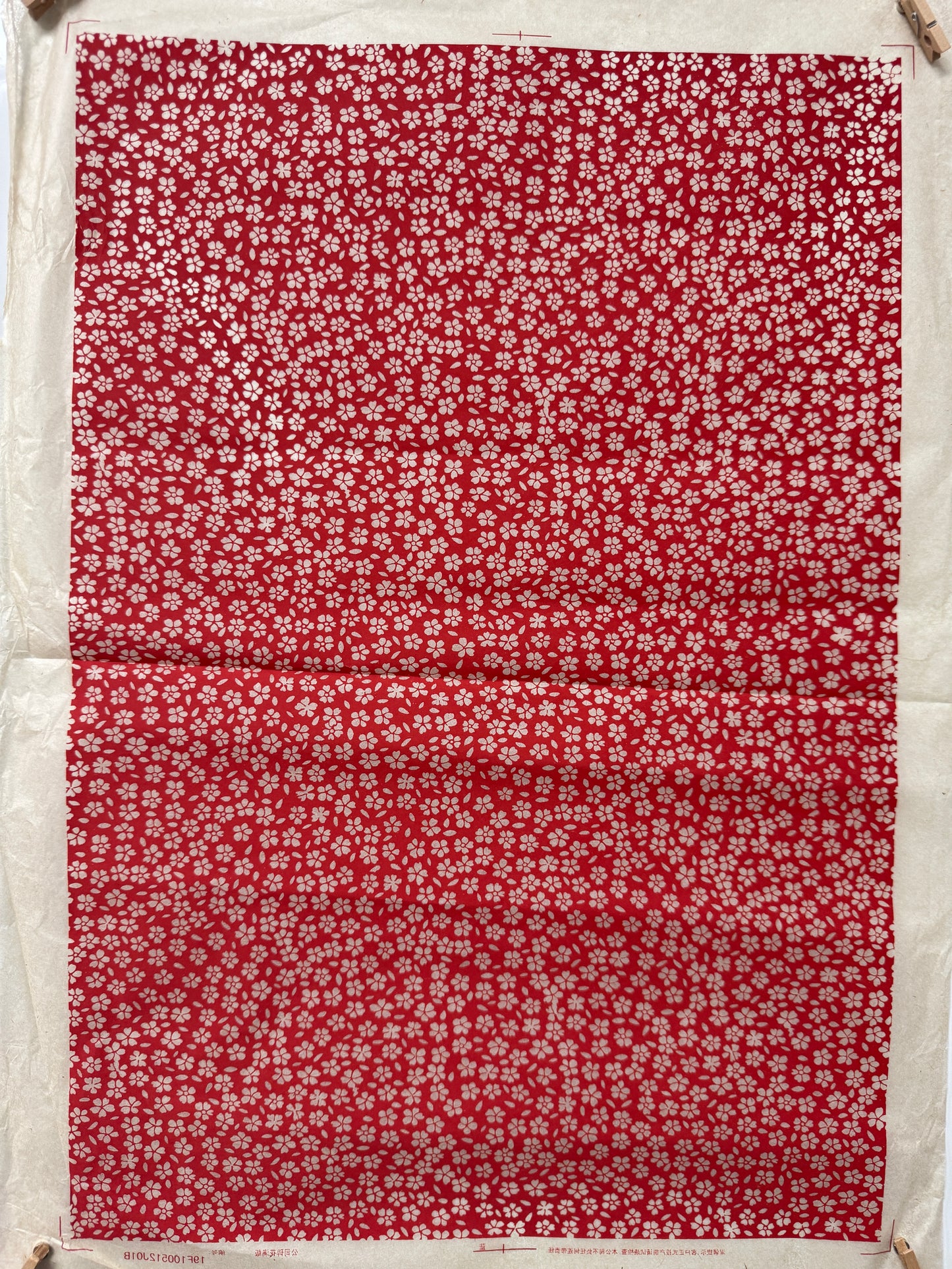Ceramic Underglaze Transfer Paper - Mini Red Daisies