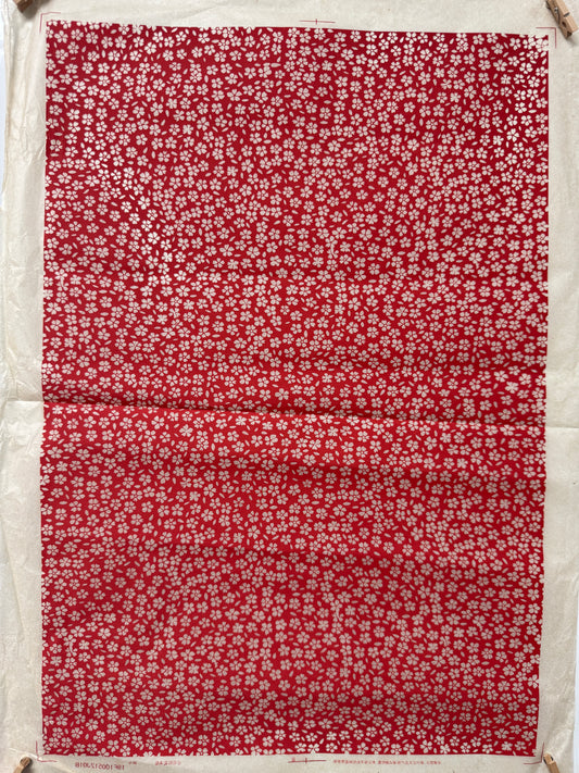 Ceramic Underglaze Transfer Paper - Mini Red Daisies