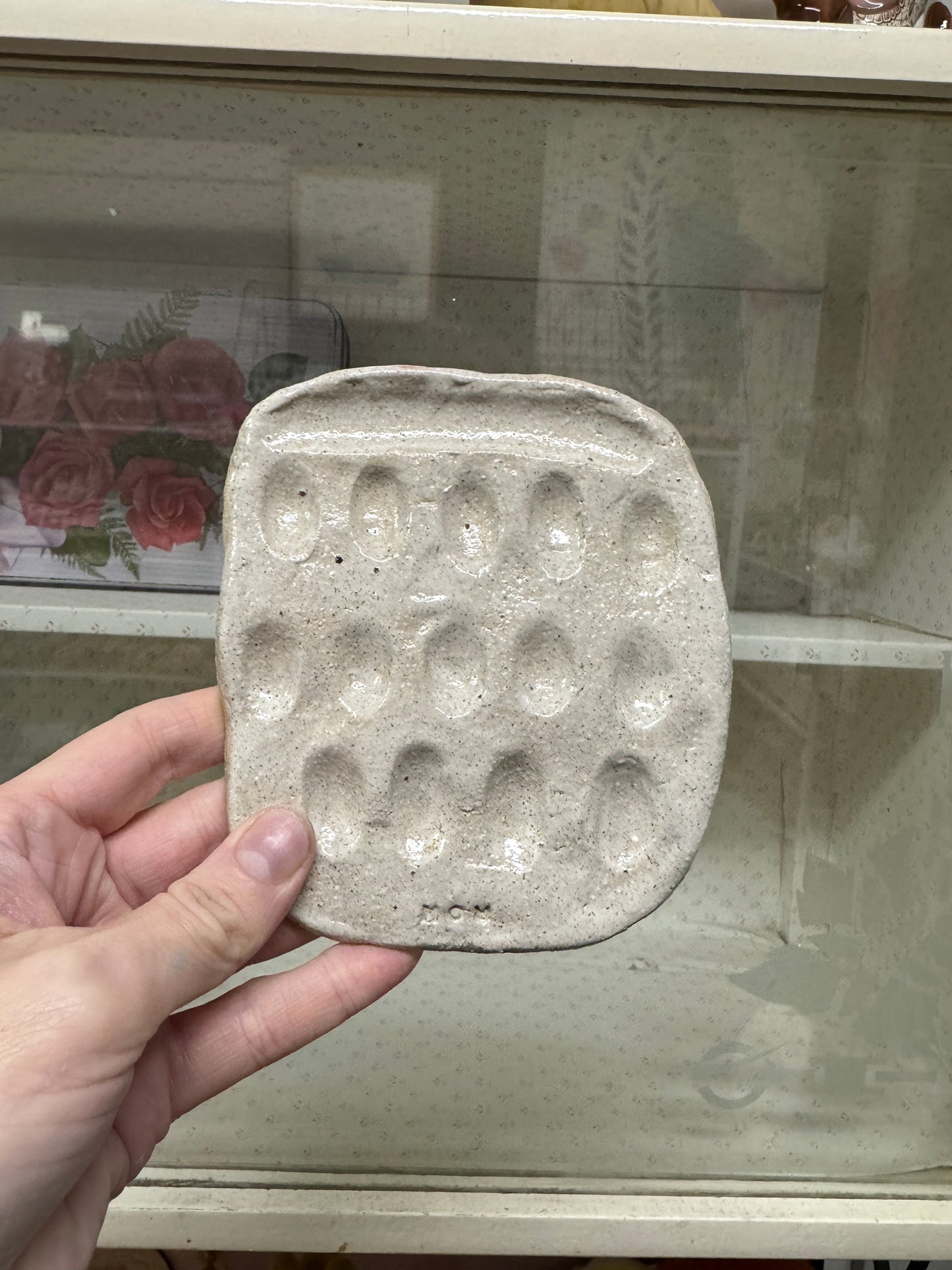 Handbuilt Ceramic Paint Palette Large 1