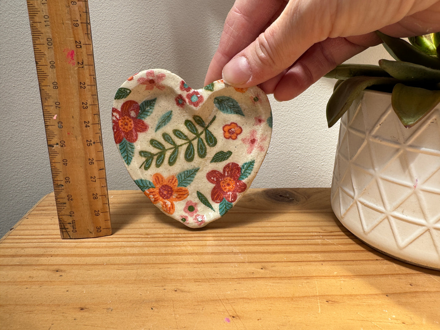Ceramics - Heart Shaped Trinket Dish