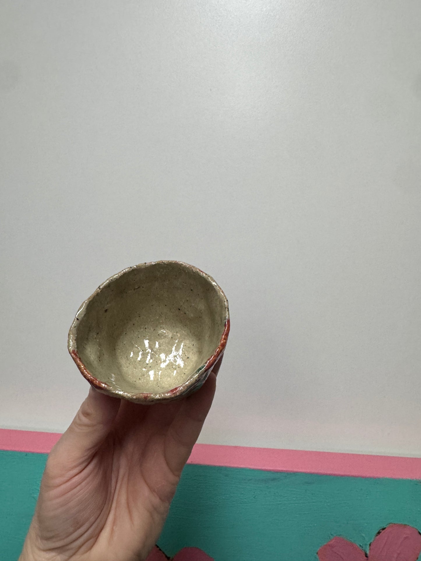 Ceramics - Spring Florals Handbuilt Vessel