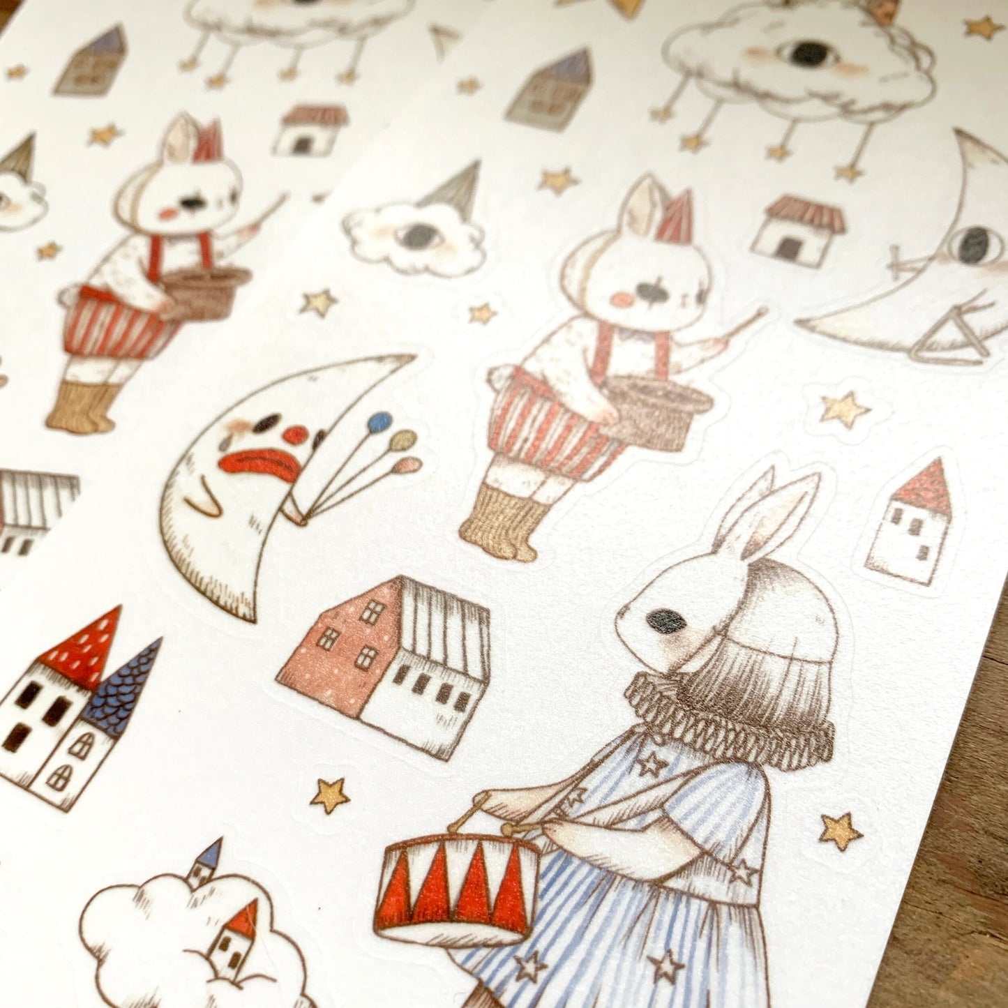 Sticker Sheet - Little Parade by jb0xtchi