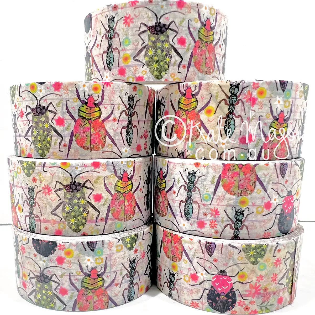 Kate Mason Washi Tape - Pretty Bugs