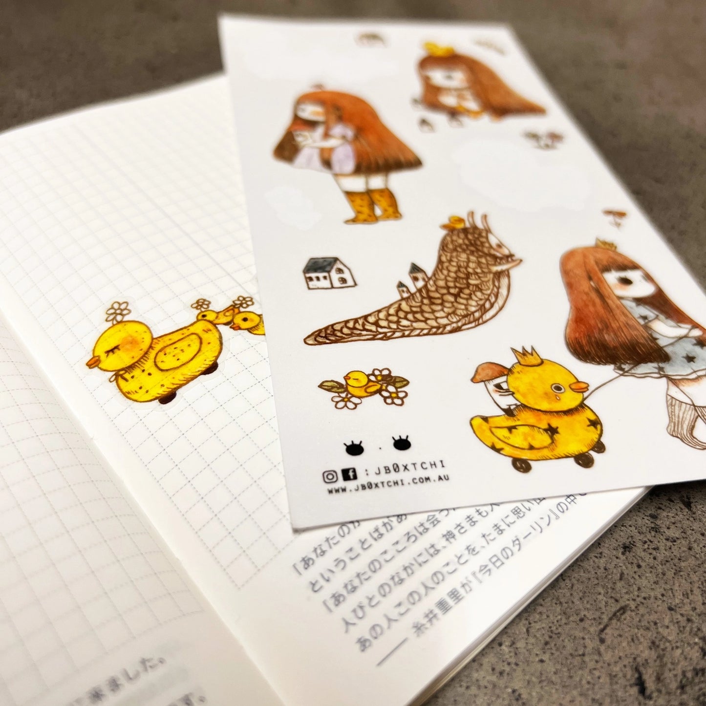 Sticker Sheet - Rubber Duckies by jb0xtchi
