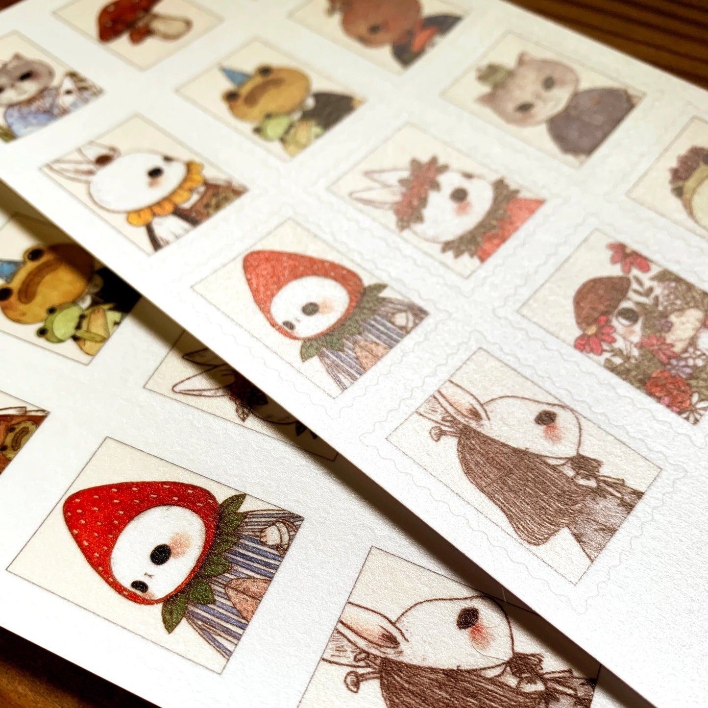 Sticker Sheet - Stamp Friends by jb0xtchi