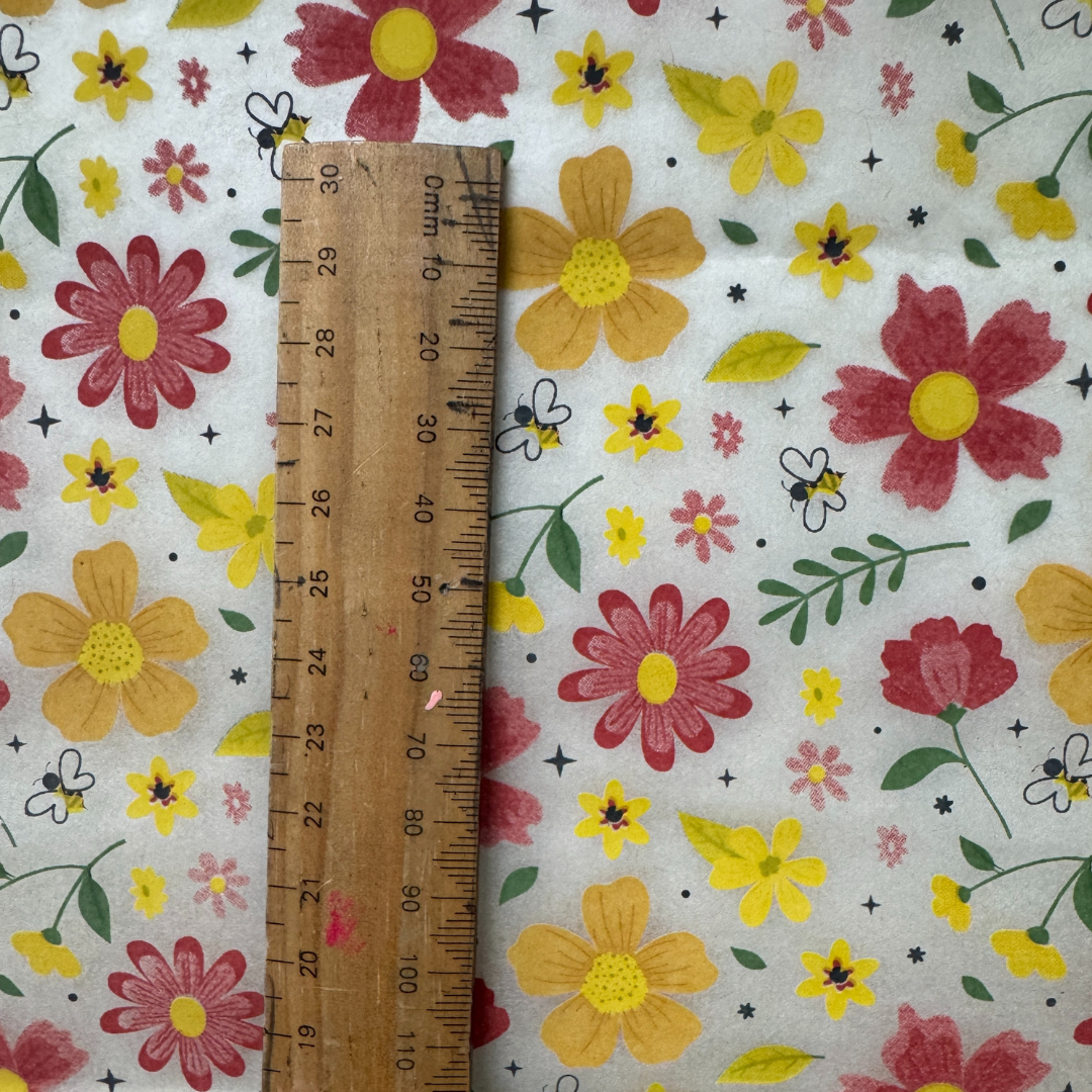 Ceramic Vase - Floral Design (Small $20)