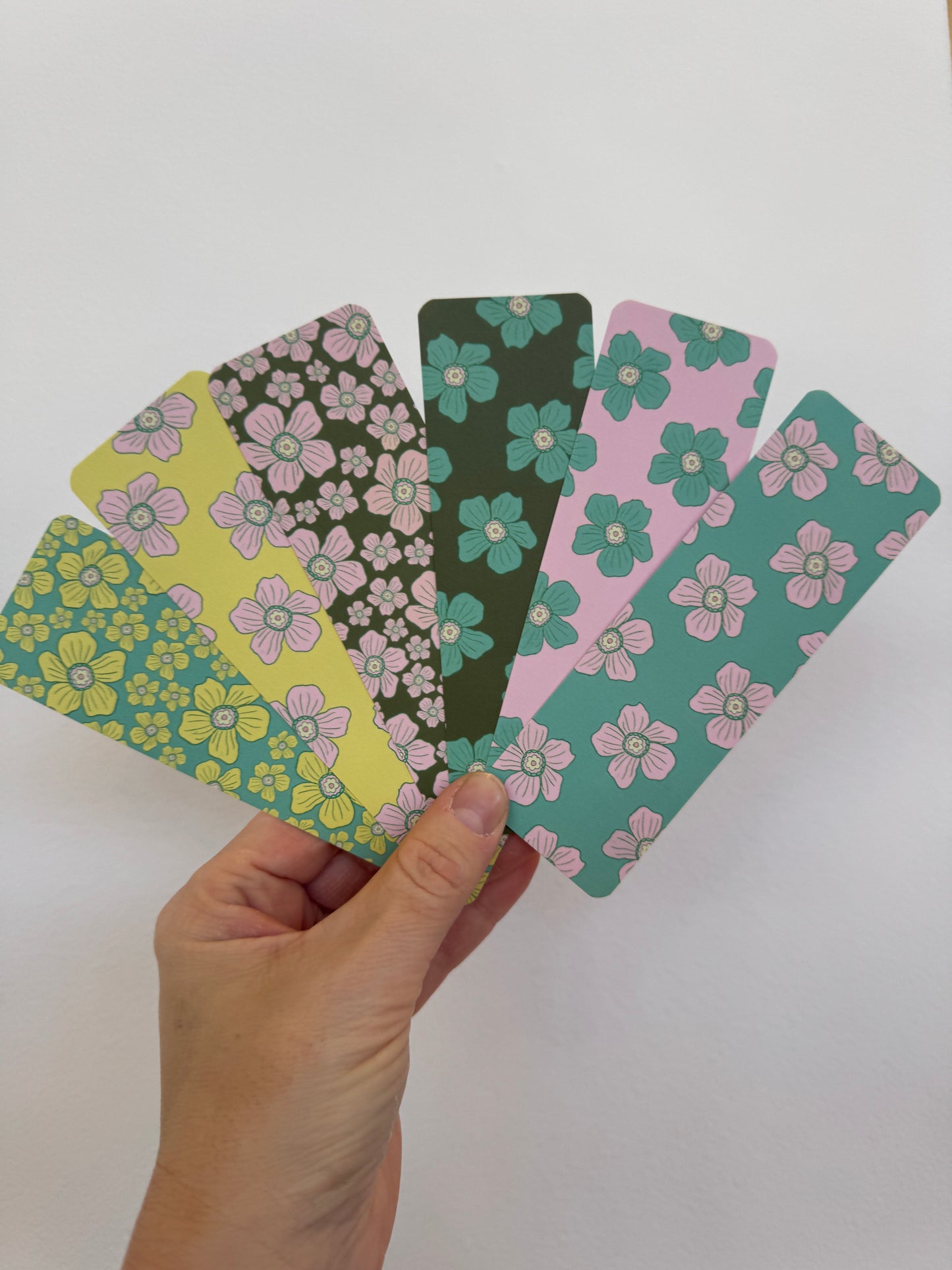 Vintage Flowers 4 Bookmark