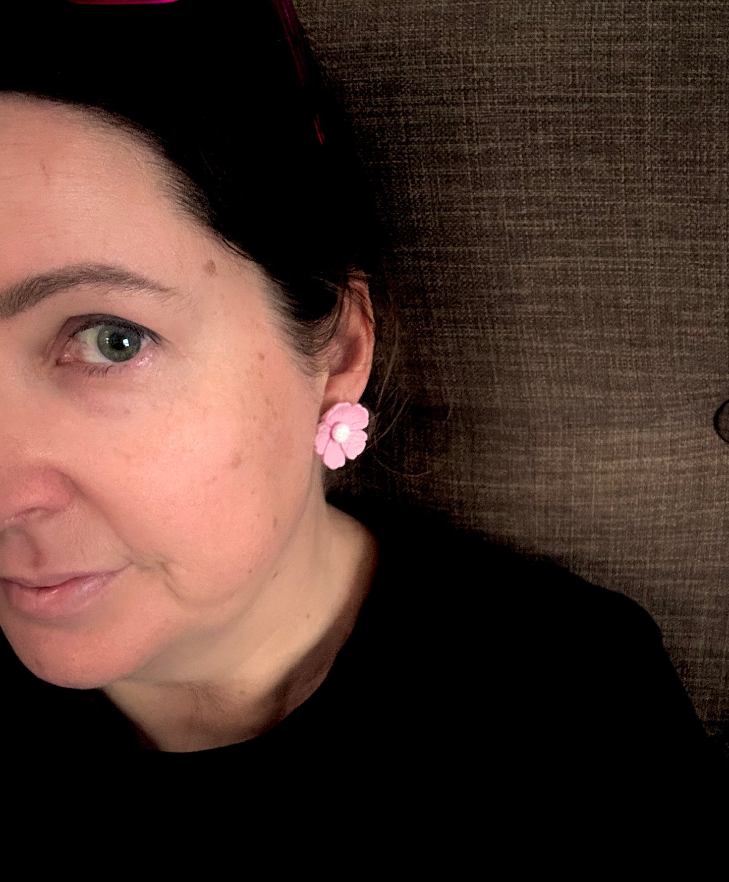 Flower Statement Stud Earrings - Choose Your Colour