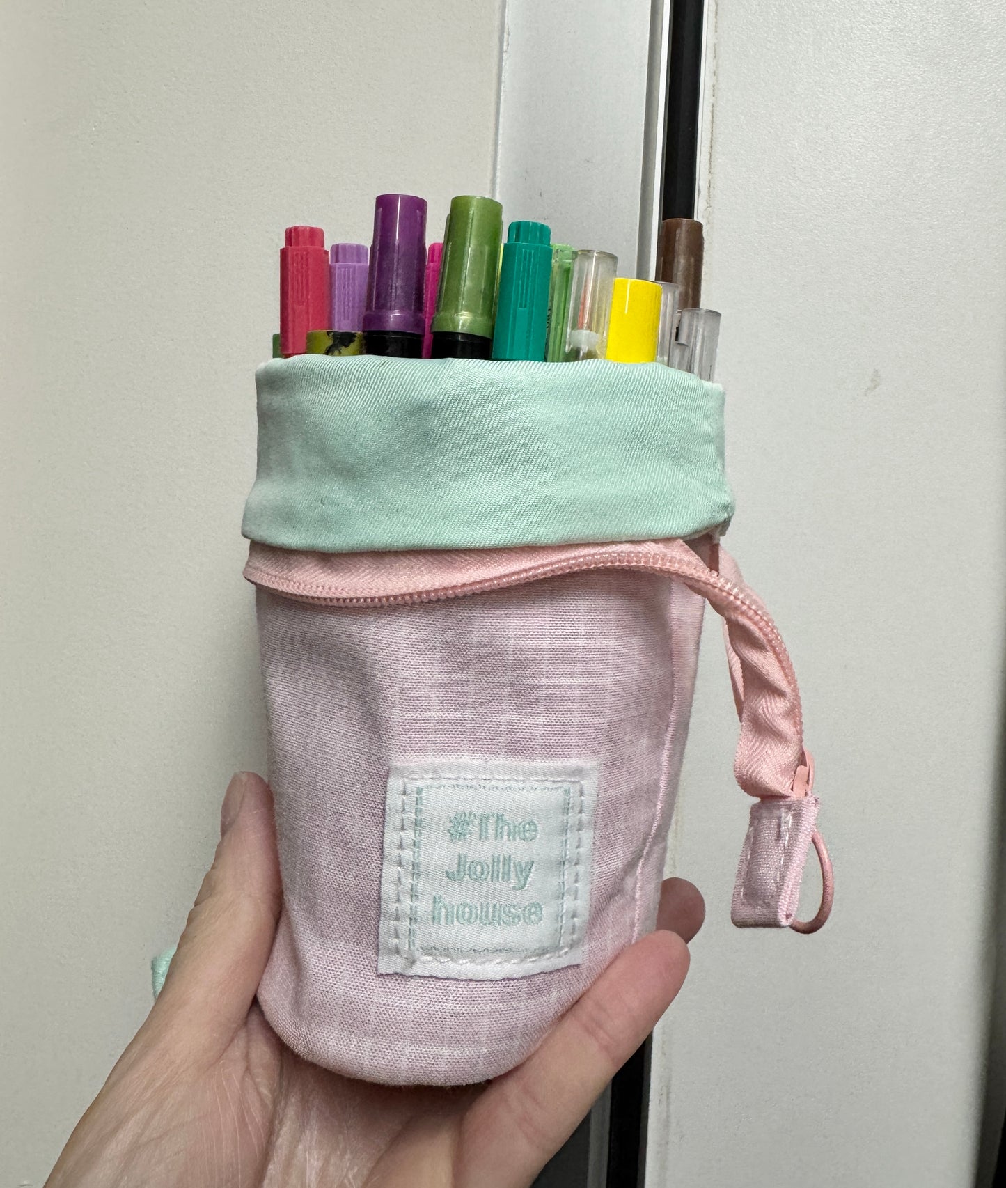 Blue Carry Bag Pencil Case