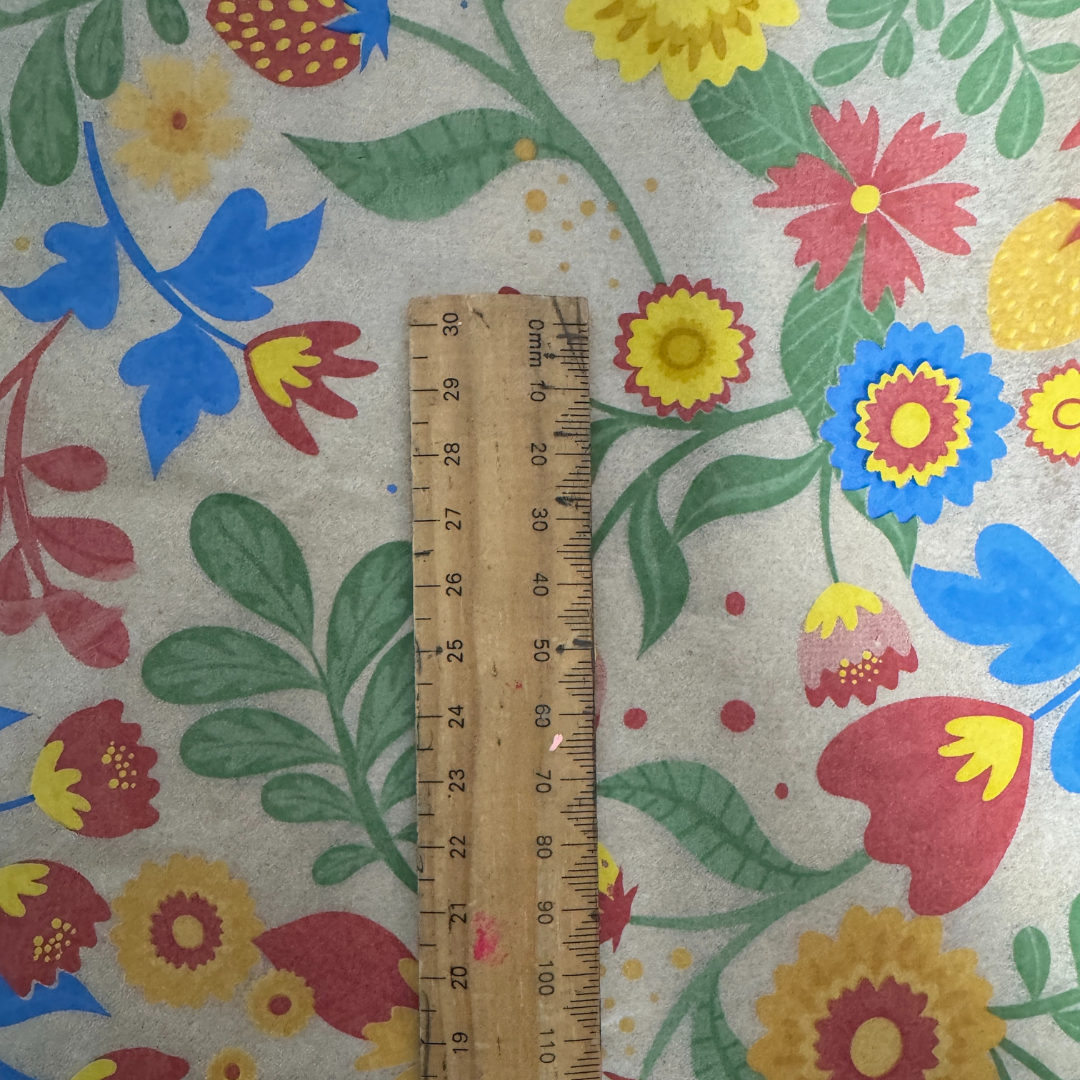 Ceramic Vase - Floral Design (Small $20)