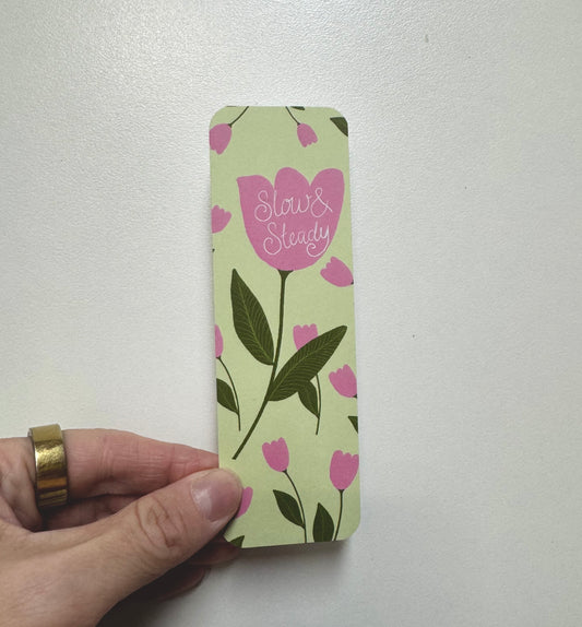 Bookmark - Slow and Steady Bookmark