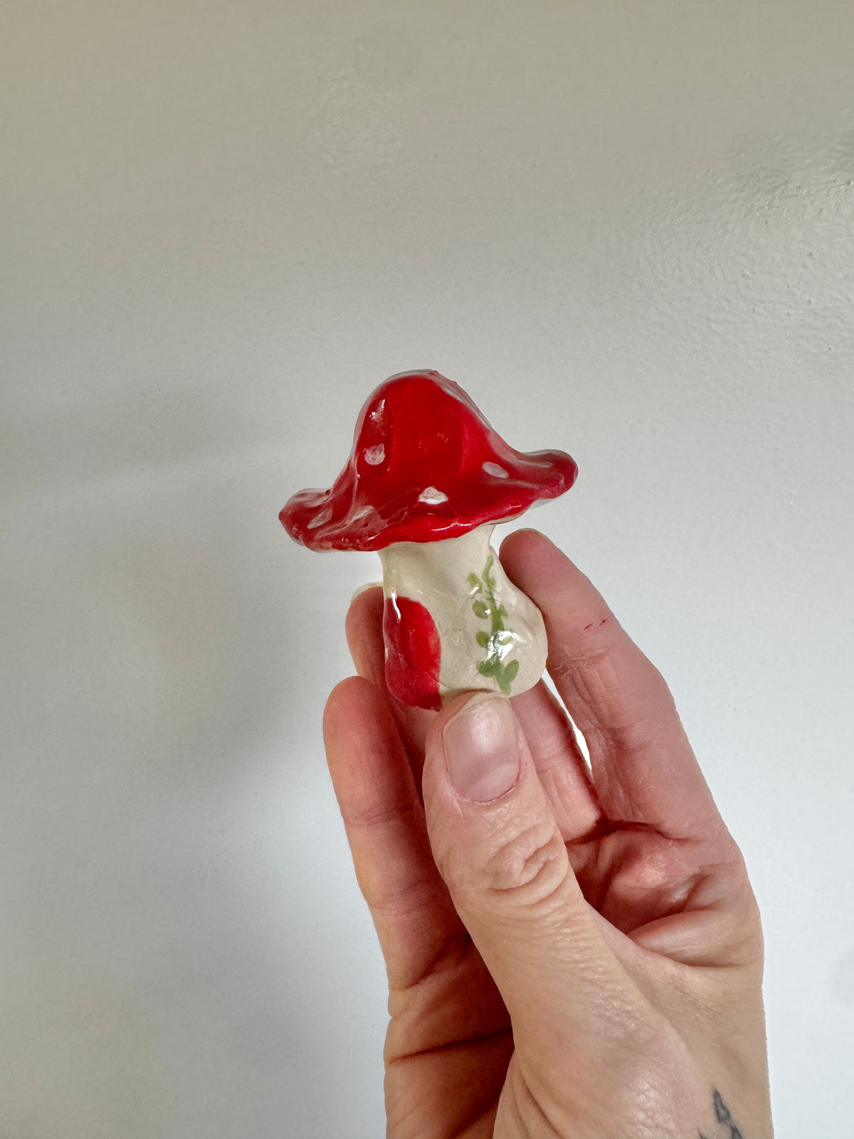 Ceramics - Mushroom Ornament