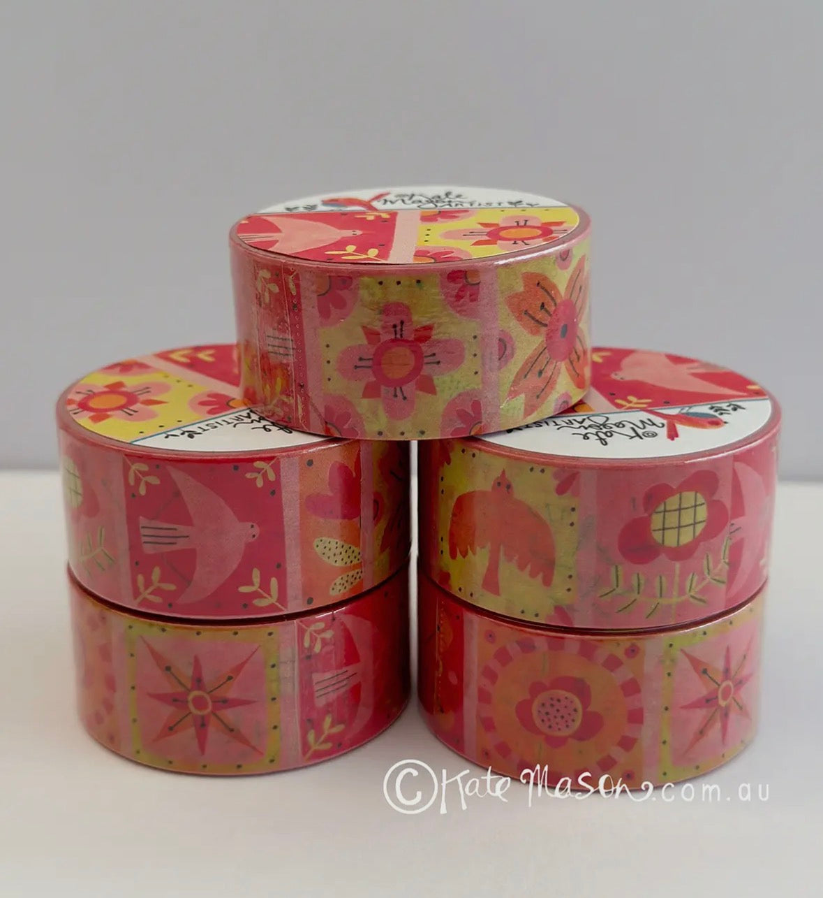 Kate Mason Washi Tape - Folk Patchwork