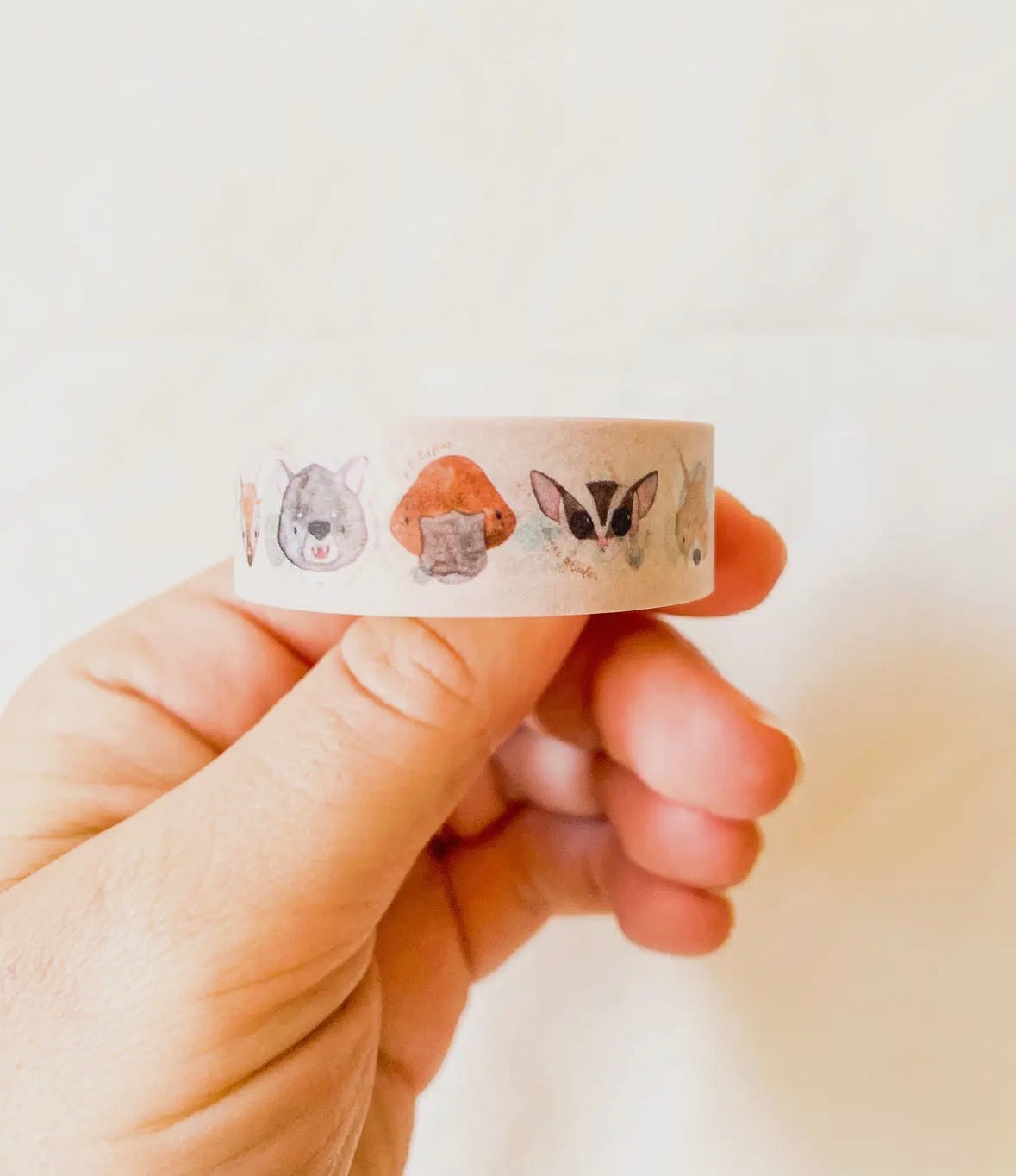 The Wattle Studio Washi Tape - Fauna Friends