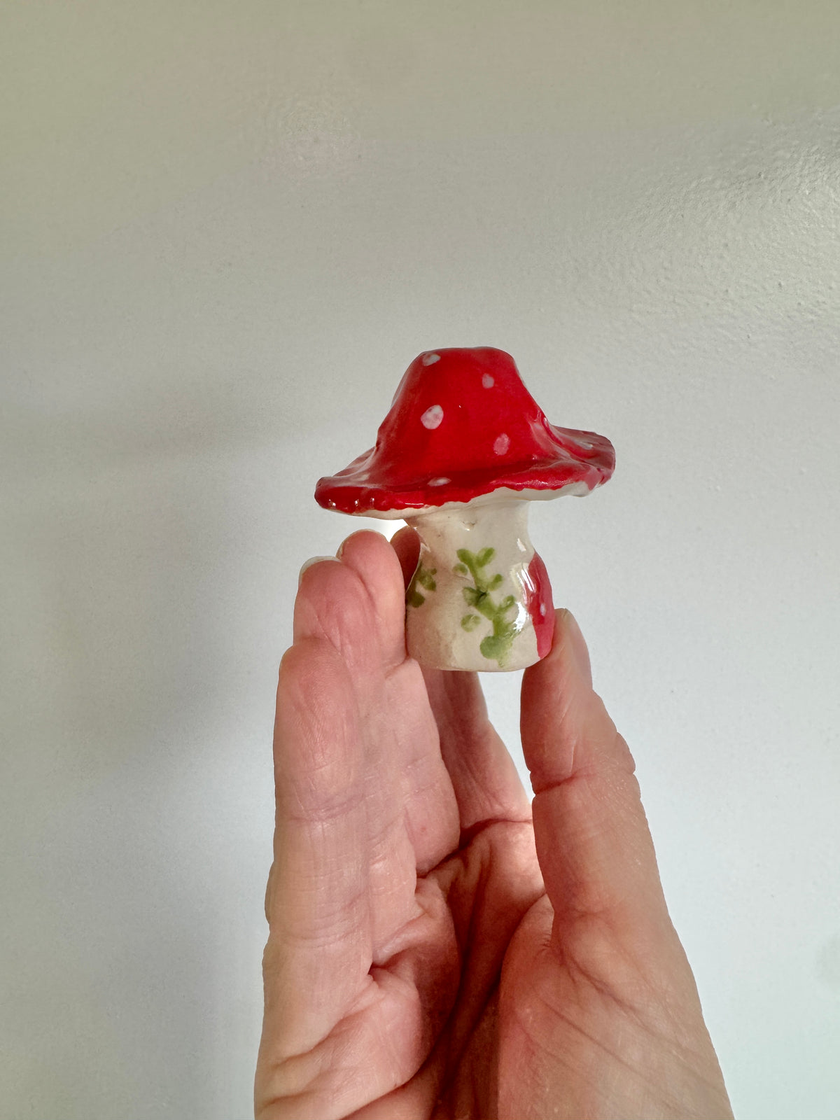 Ceramics - Mushroom Ornament