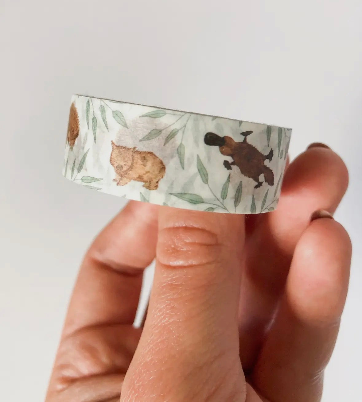 The Wattle Studio Washi Tape - Gumtree Animals