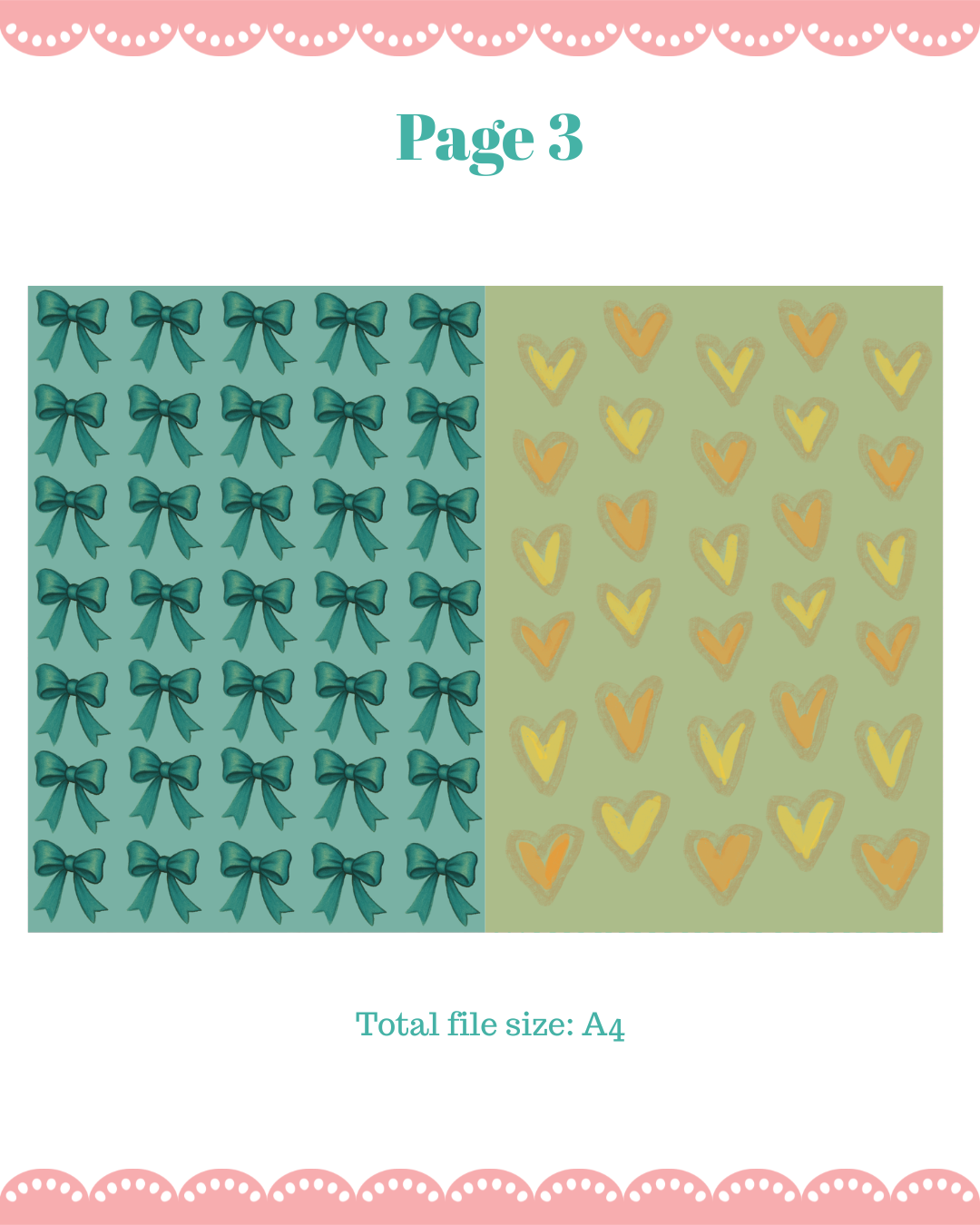 Butterflies & Bows Vintage Journal Paper Pack