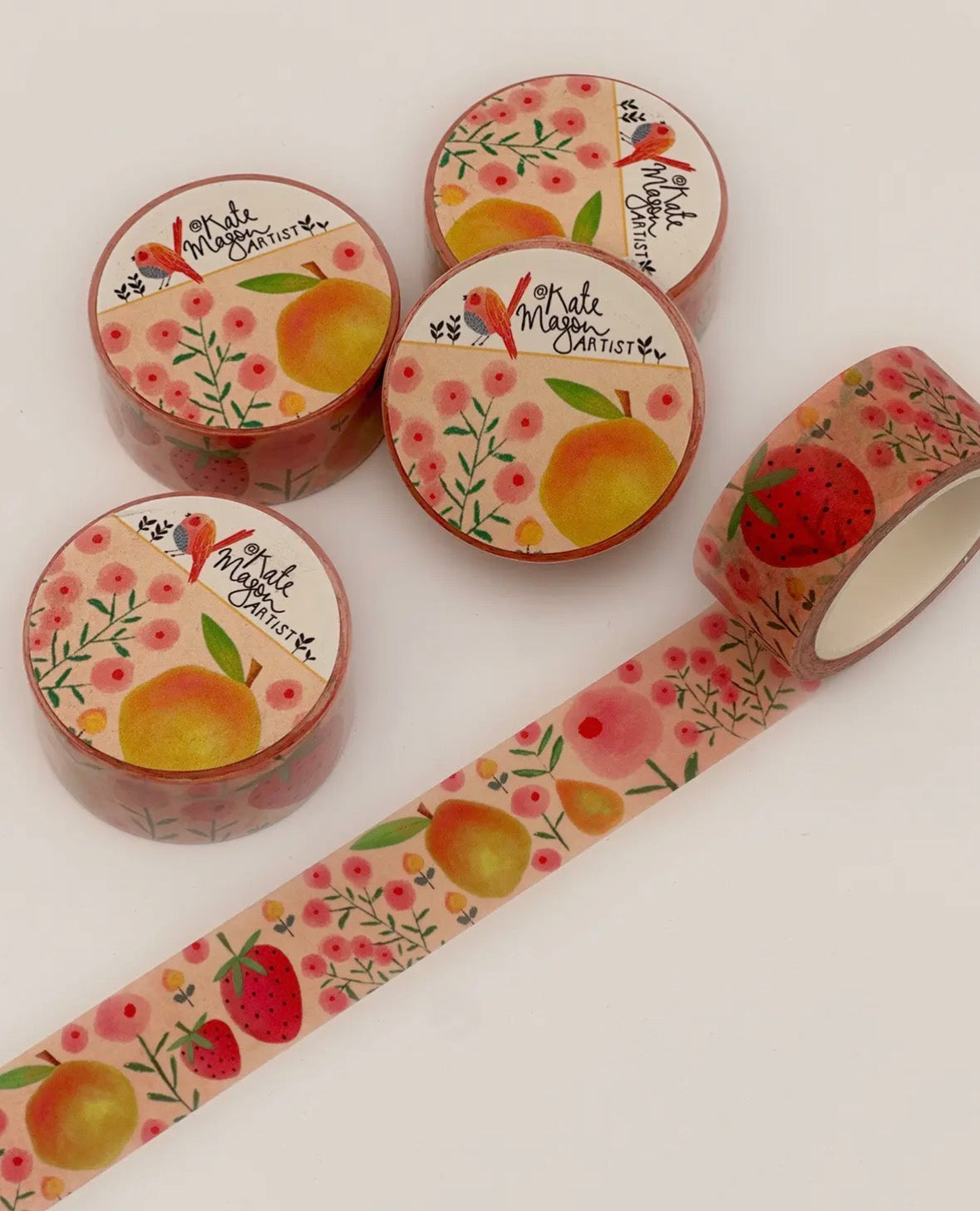 Kate Mason Washi Tape - Fruity Floral