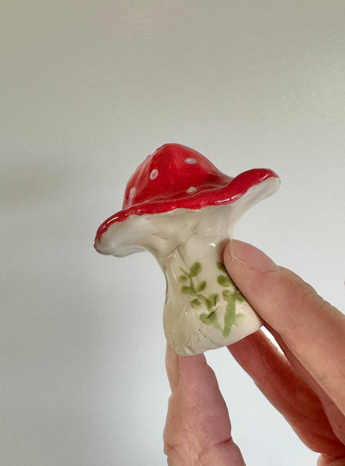Ceramics - Mushroom Ornament