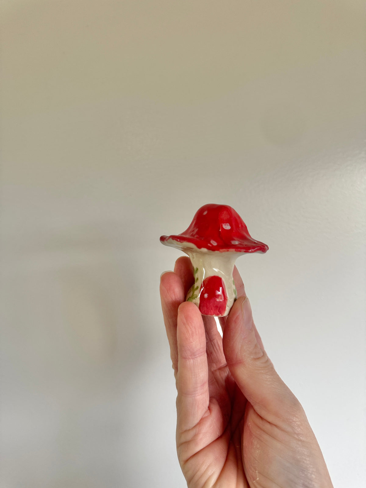 Ceramics - Mushroom Ornament