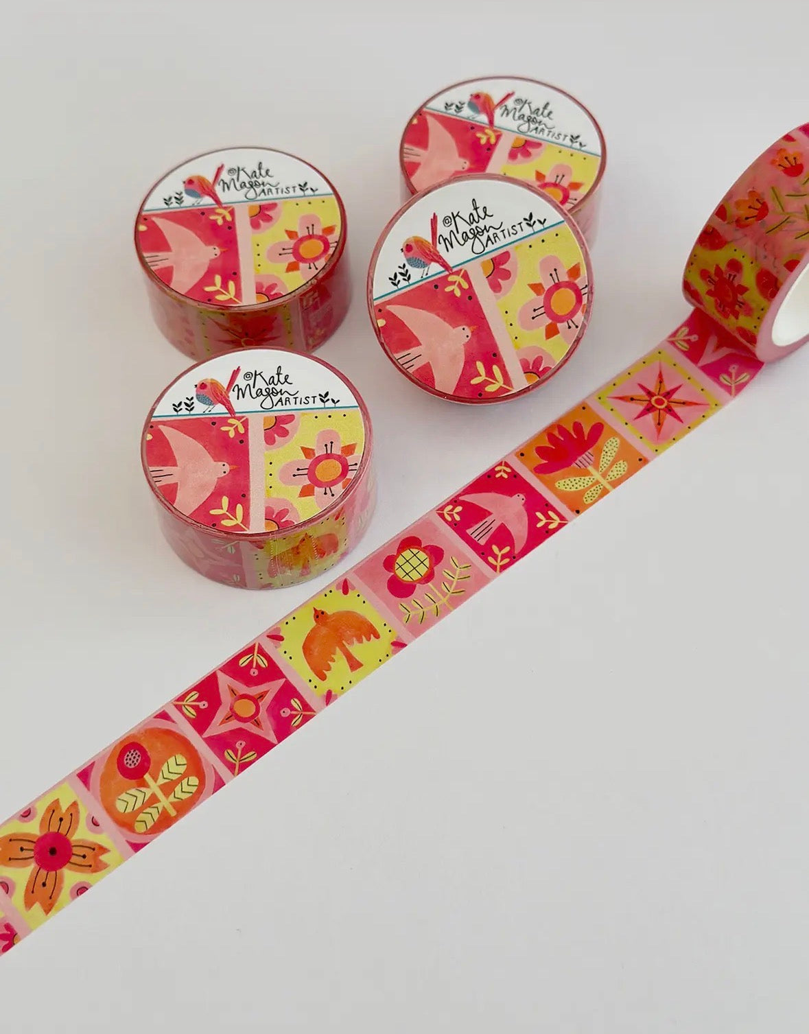 Kate Mason Washi Tape - Folk Patchwork