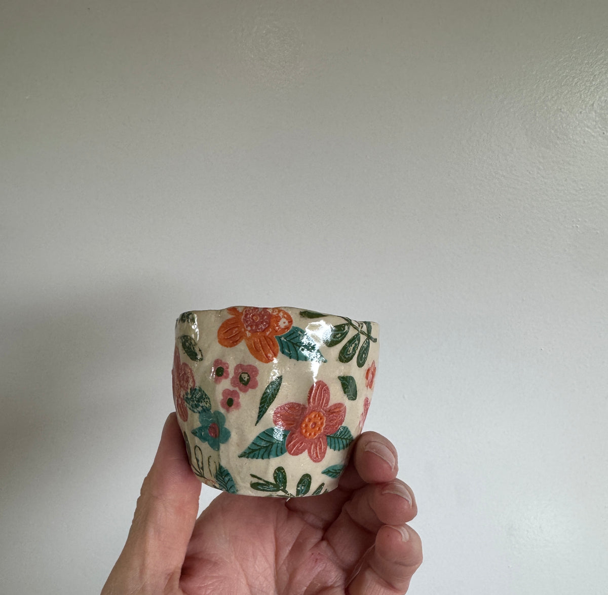 Ceramics - Espresso Mug - Spring Florals