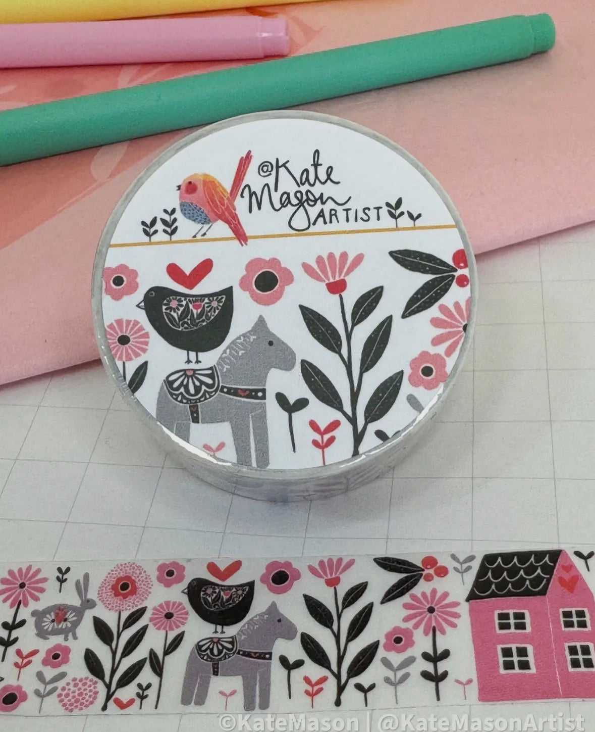Kate Mason Washi Tape - Scandi Farmhouse