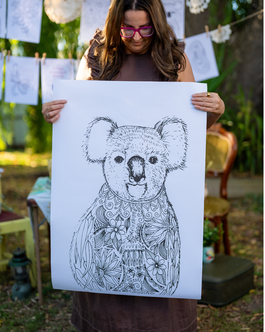 Print At Home Colouring In Posters - 5 Pack Bundle