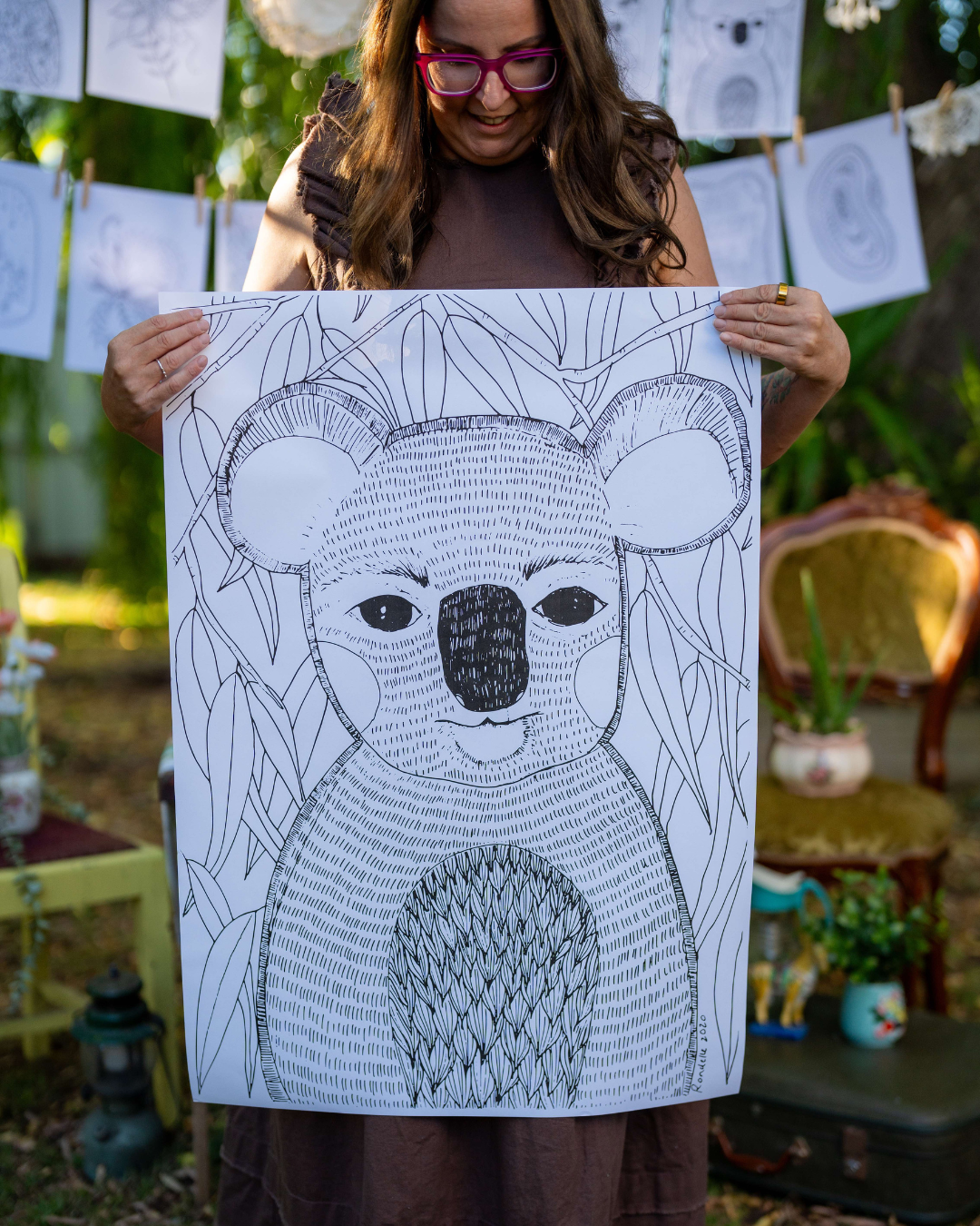 Print At Home Colouring In Posters - 5 Pack Bundle