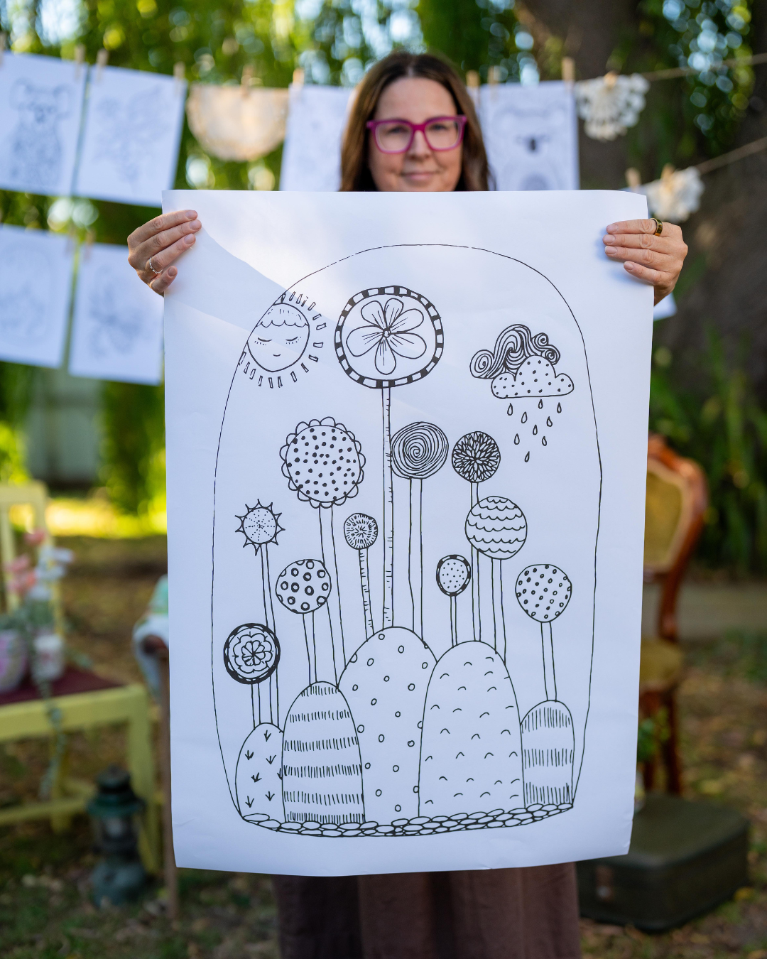 Print At Home Colouring In Posters - 5 Pack Bundle