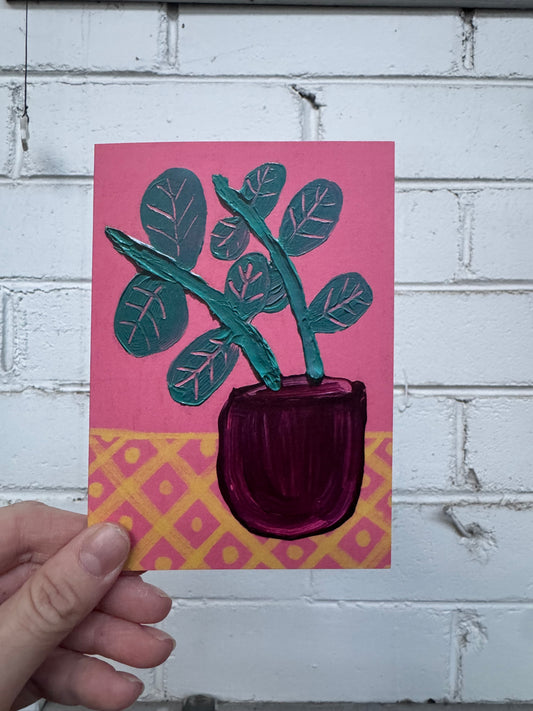 Greeting Card - Floral Folklore No.4