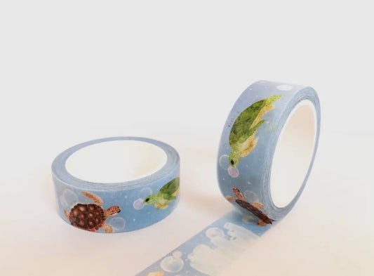 The Wattle Studio Washi Tape - Reef Riders
