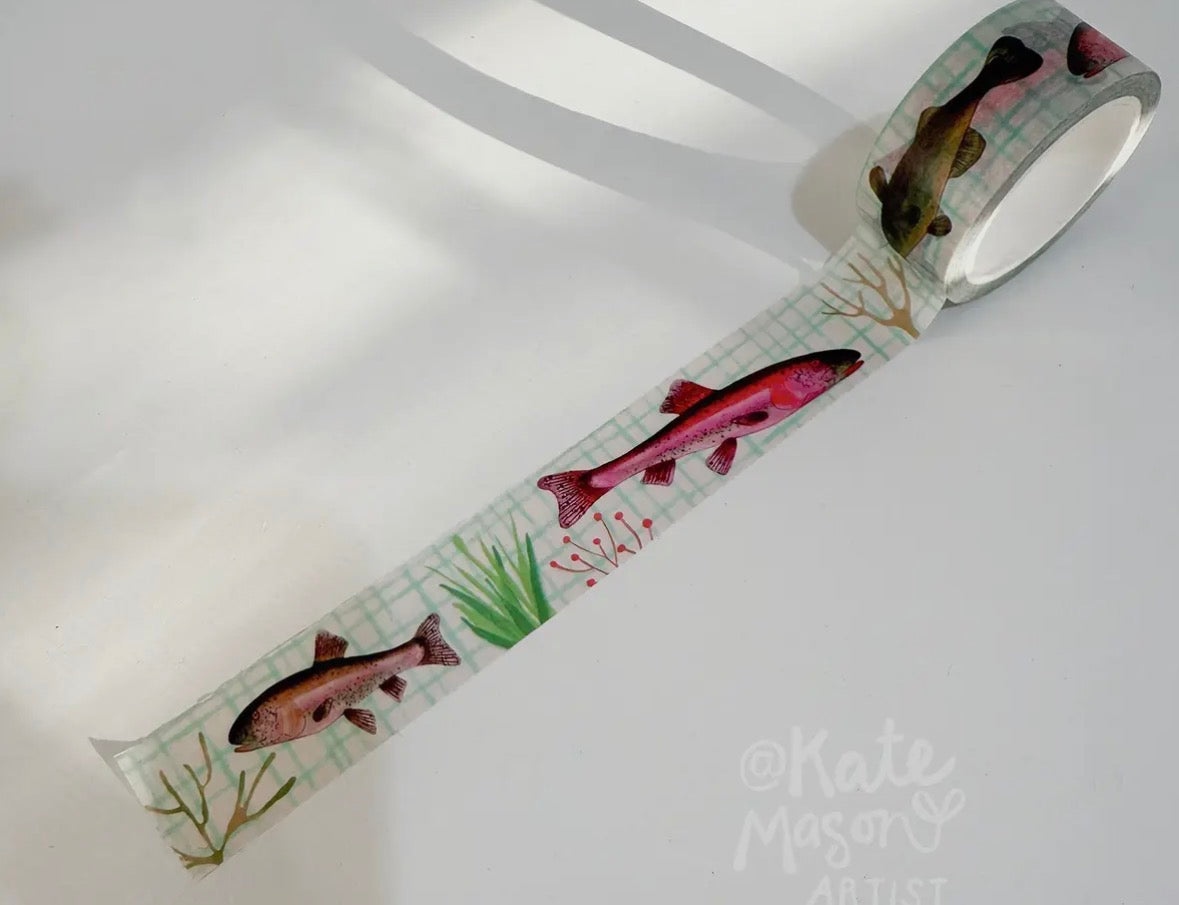 Kate Mason Washi Tape - Something Fishy