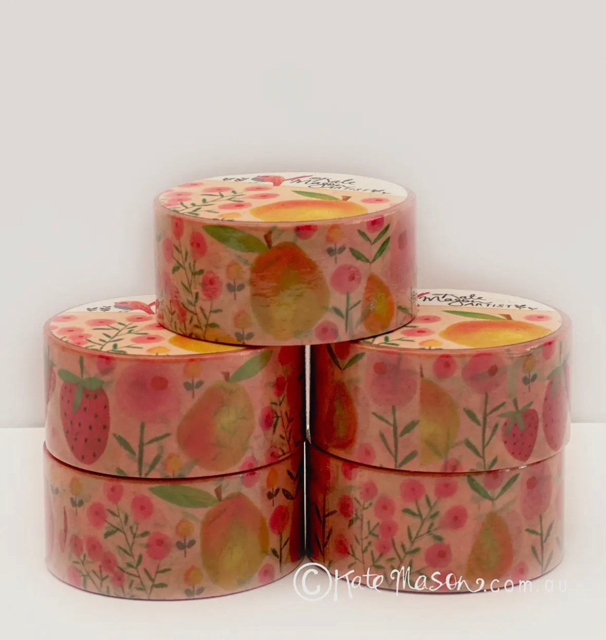 Kate Mason Washi Tape - Fruity Floral