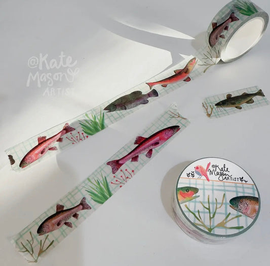 Kate Mason Washi Tape - Something Fishy